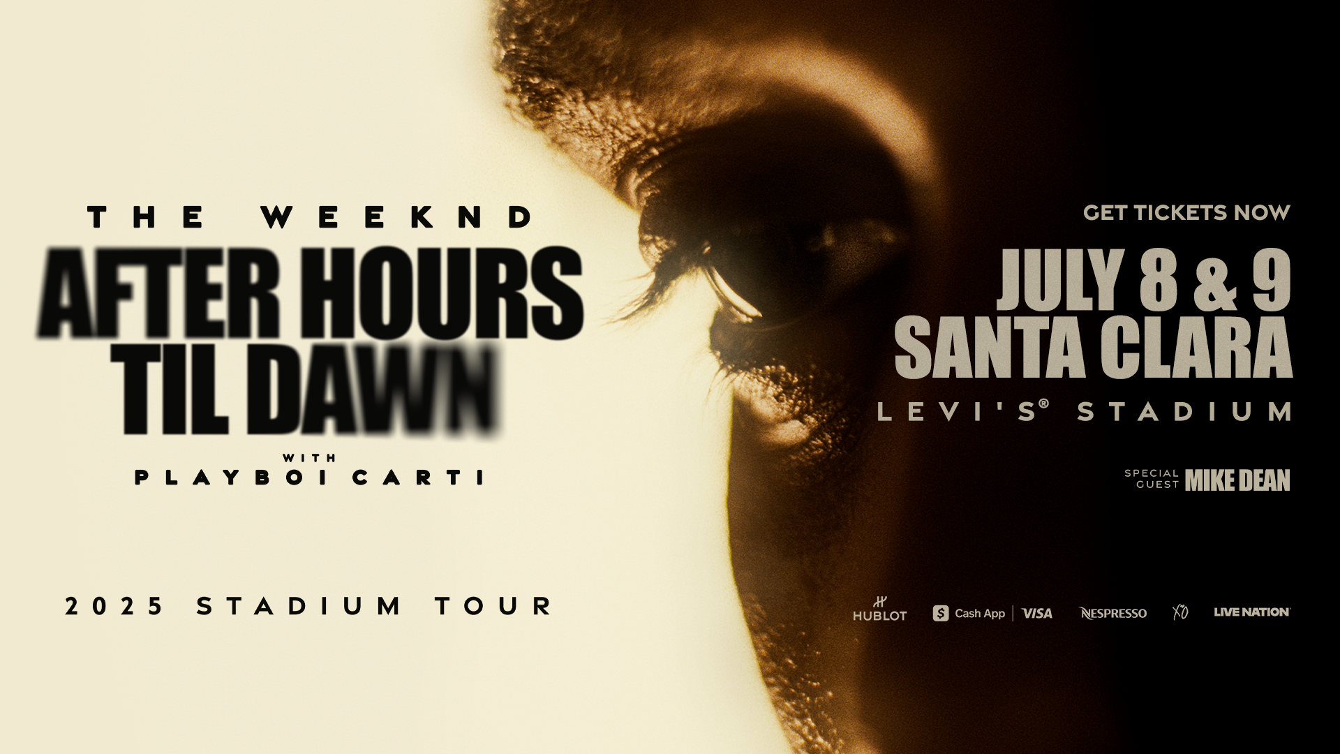 THE WEEKND ANNOUNCES MASSIVE 'AFTER HOURS TIL DAWN' STADIUM TOUR ACROSS NORTH AMERICA's® Stadium