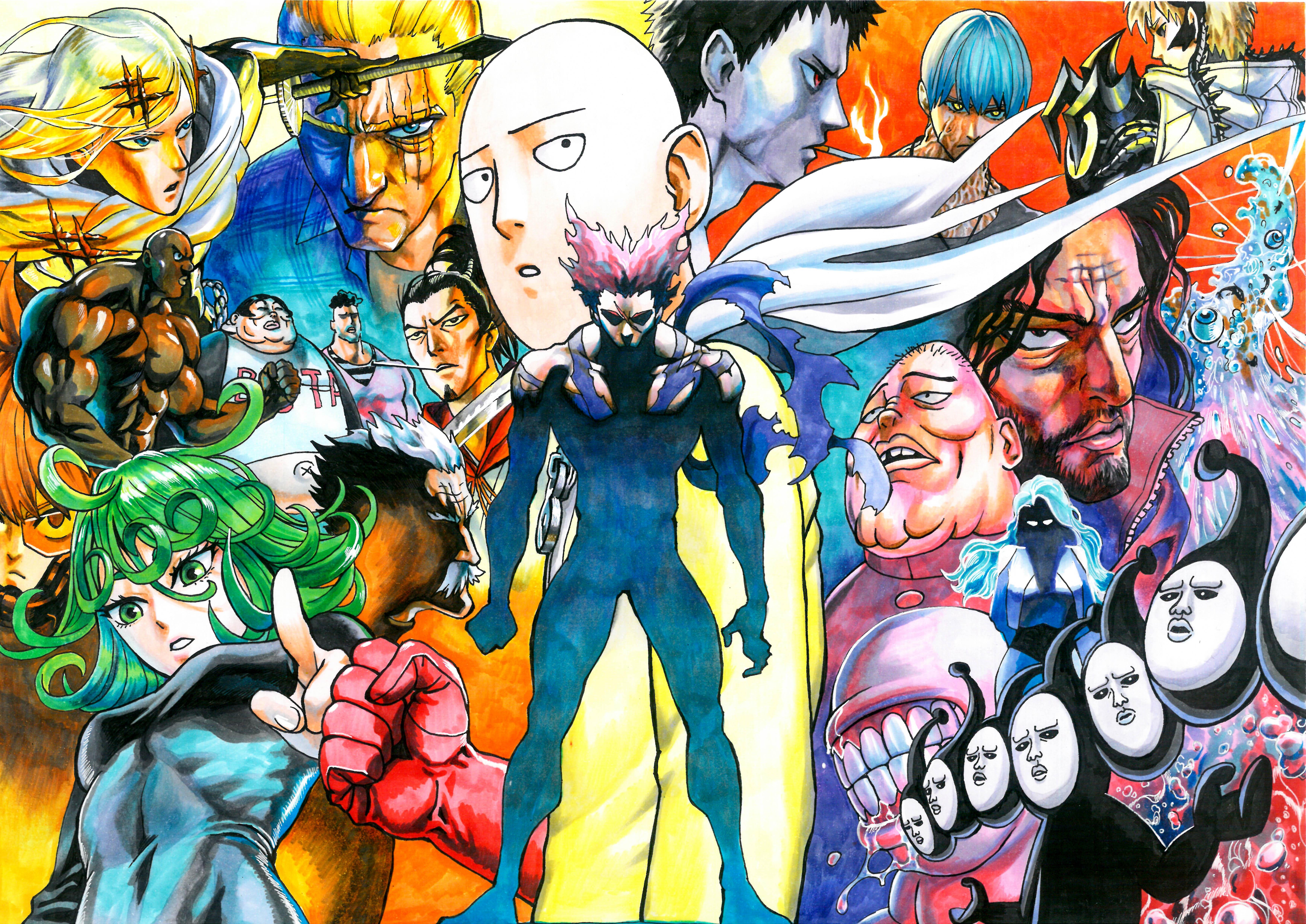 Psykos Punch Man Anime Image Board