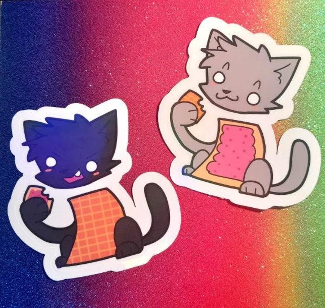 Nyan Cat and Tac Nayn Stickers