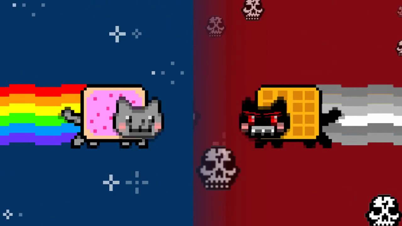 Nyan Cat vs Tac Nayn (original)