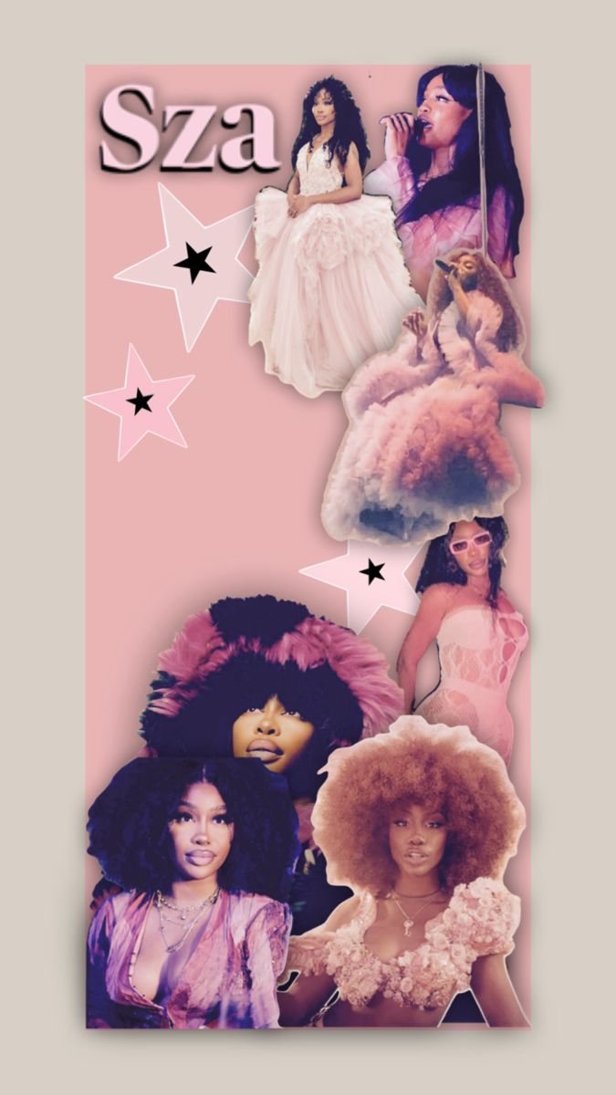 Sza pink wallpaper!. Pink wallpaper, Celebrities funny, Pink