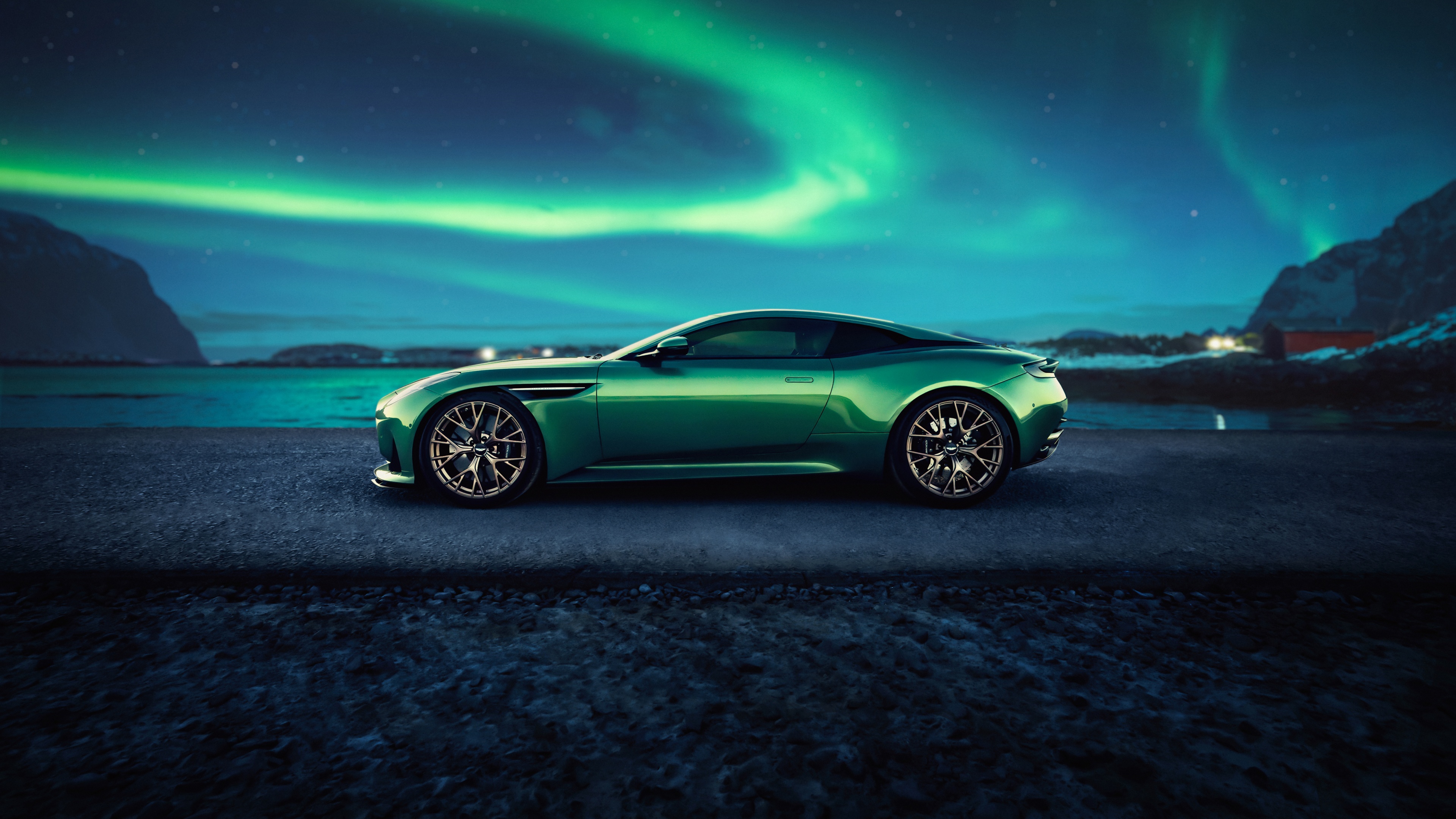 Aston Martin DB12 Wallpaper 4K, Luxury sports car, 5K