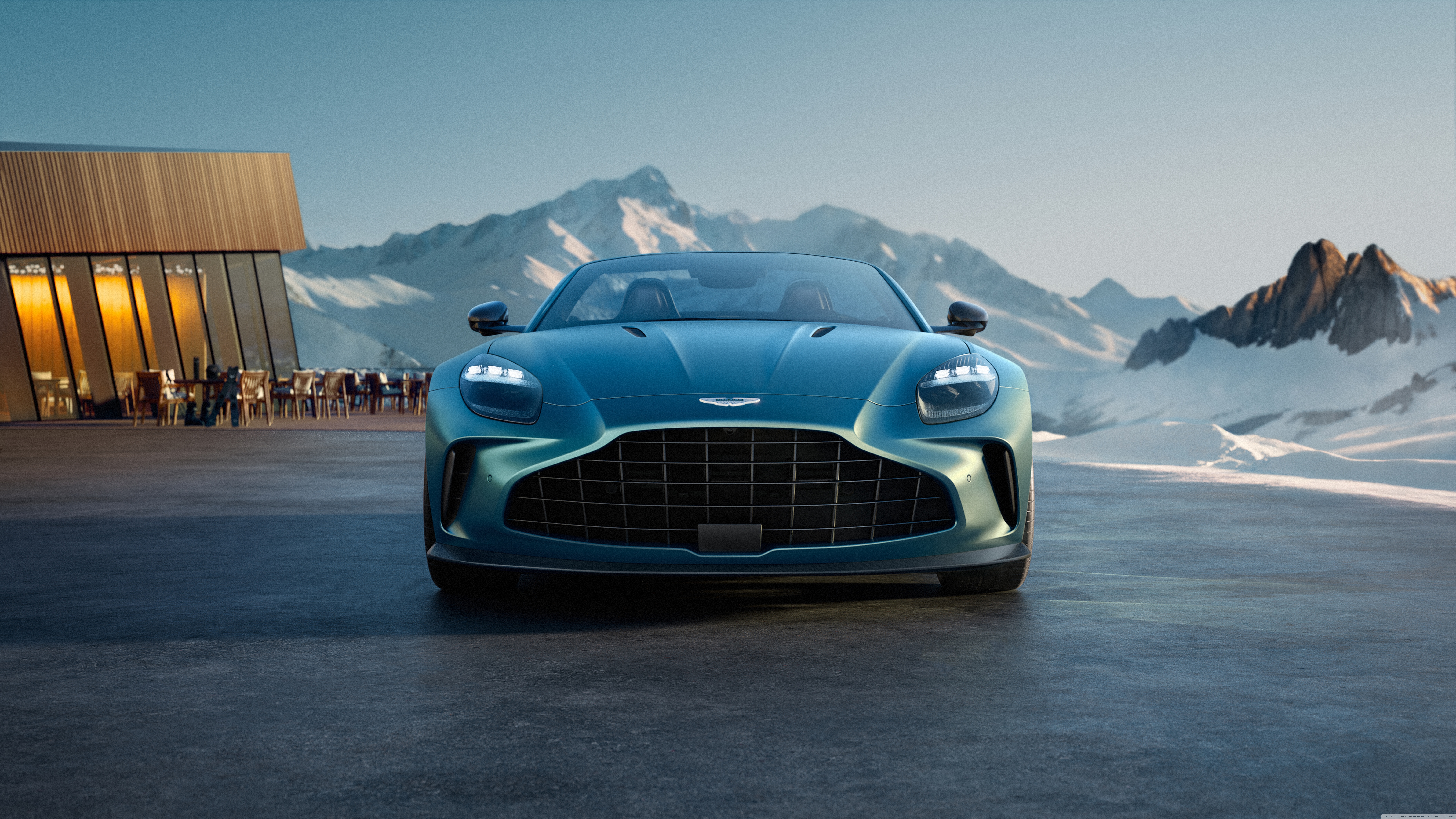 2025 Aston Martin Vantage Roadster Sports Car 4K UHD Wallpaper for UltraHD Desktop and TV, Widescreen and UltraWide Display, Dual Monitor, Smartphone and Tablet Devices