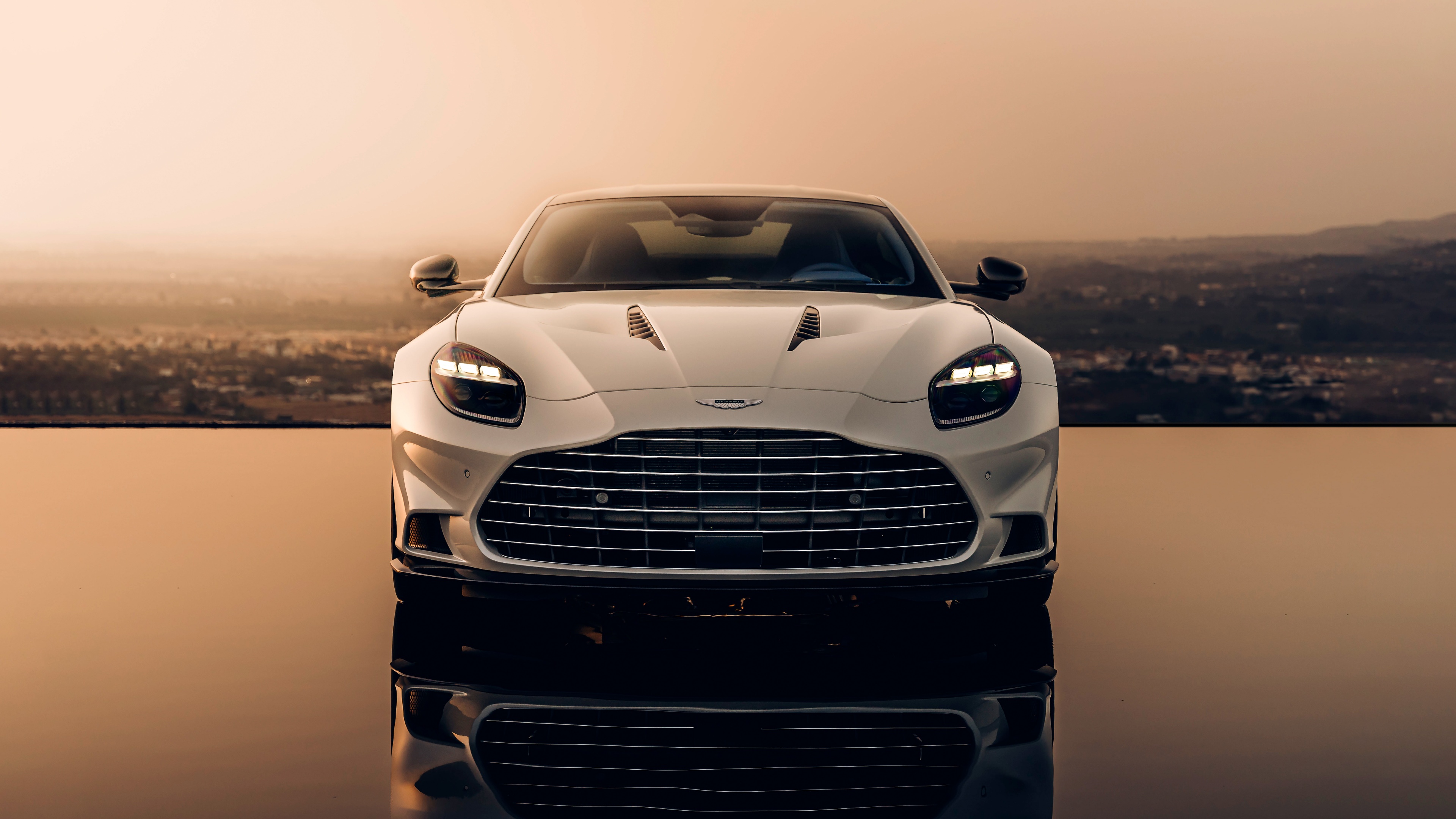 Aston Martin Vanquish Wallpaper 4K, Super GT V12 Sports Car
