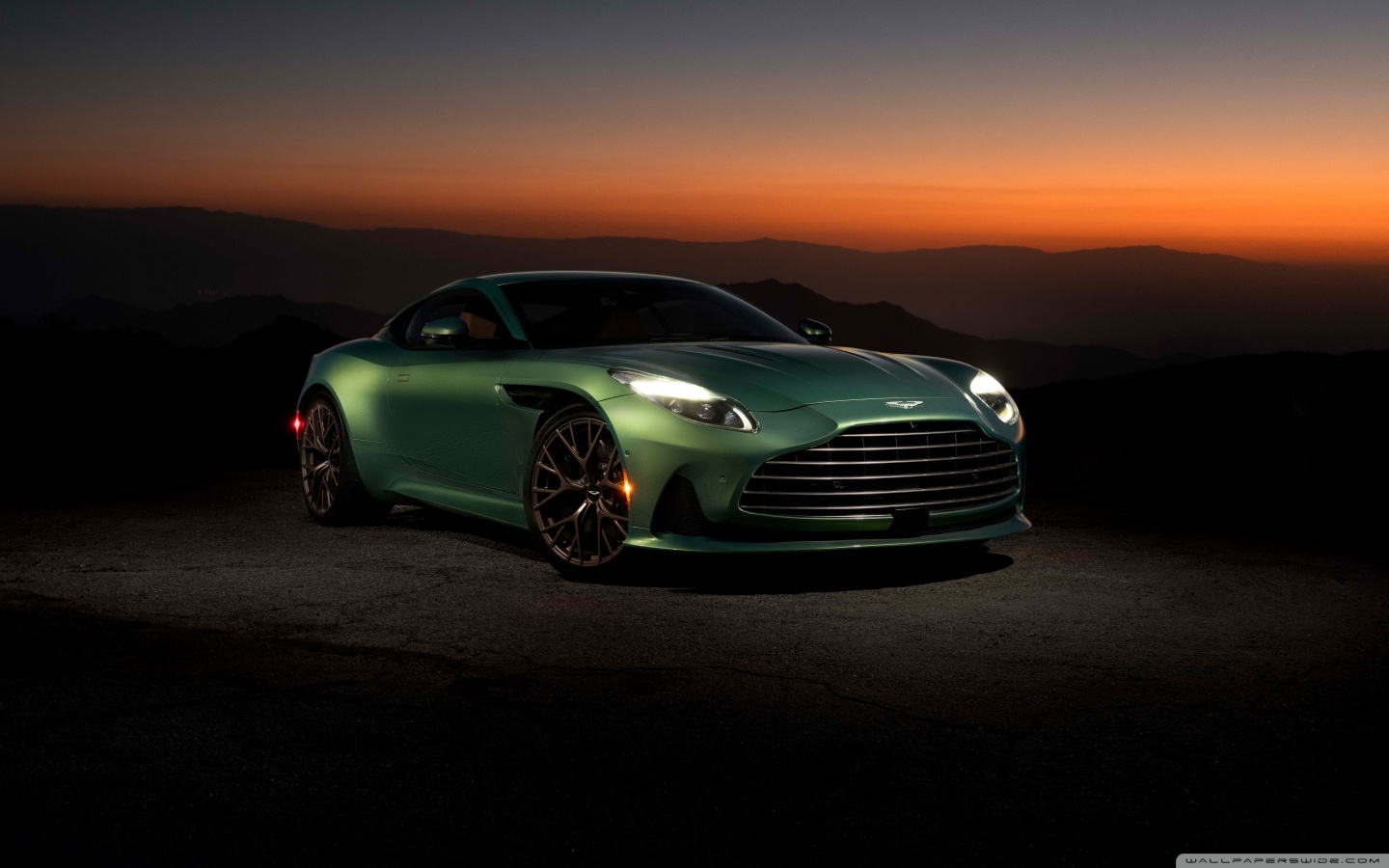 2025 Aston Martin DB12 Sports Car 4K UHD Wallpaper for UltraHD Desktop and TV, Widescreen and UltraWide Display, Dual and Triple Monitor