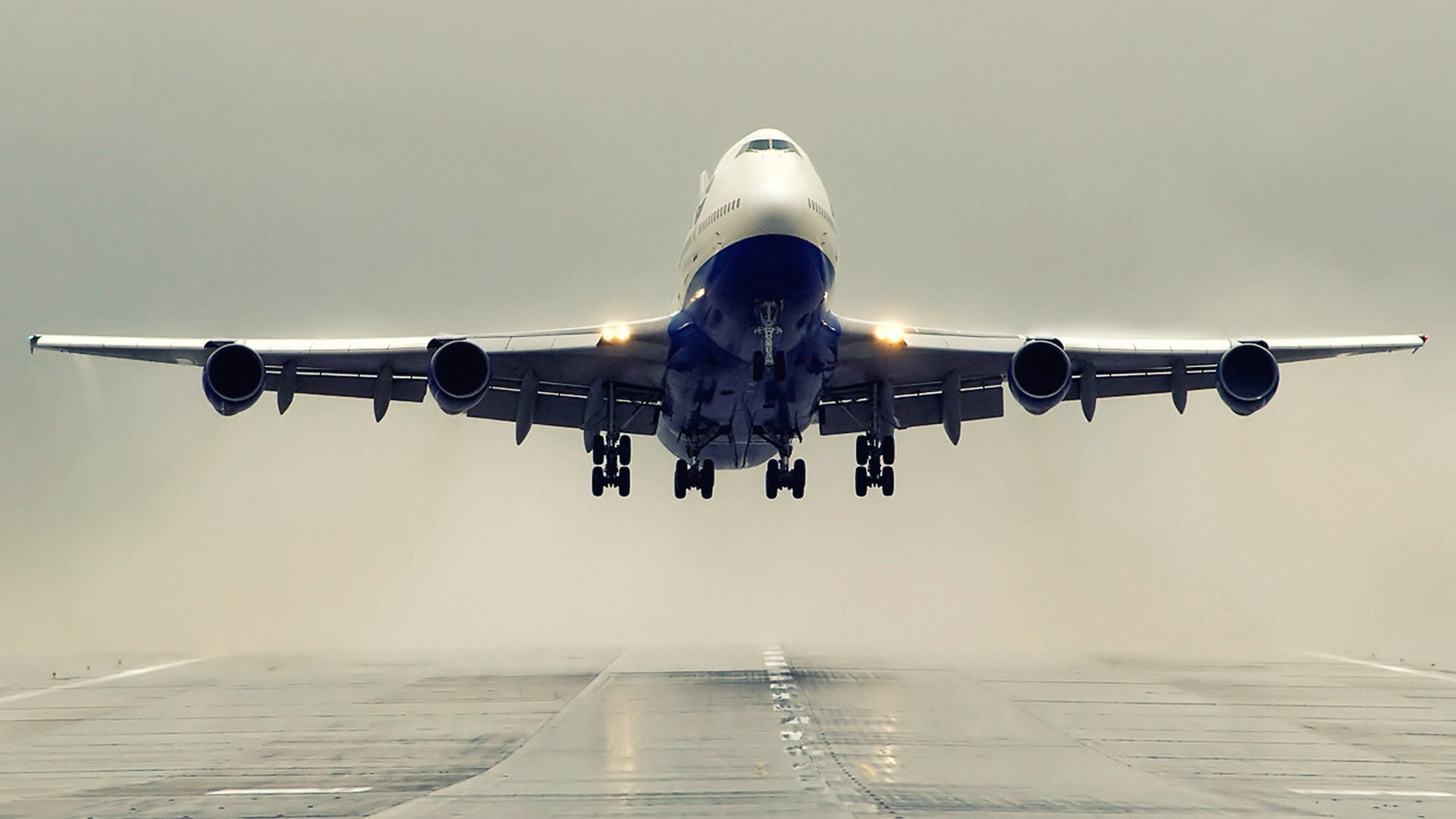 Free photo: Aircraft Takeoff, Airplane, Jet
