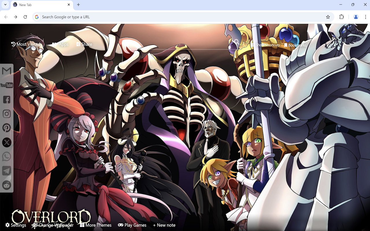Overlord Wallpaper Web Store
