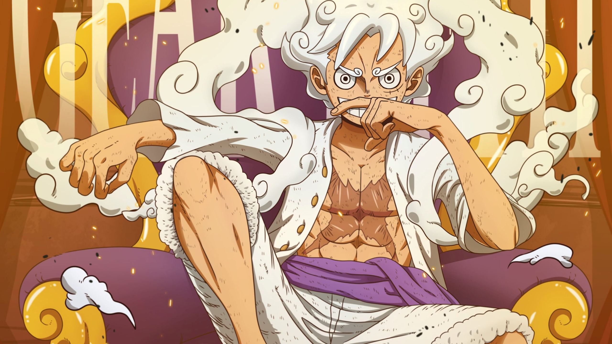 Monkey D. Luffy Gear 5 HD One Piece Wallpaper