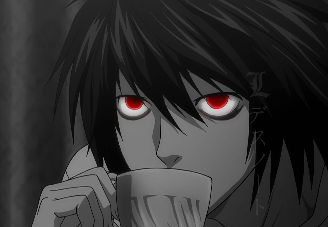 Pfp of L by me (Photoshopped)