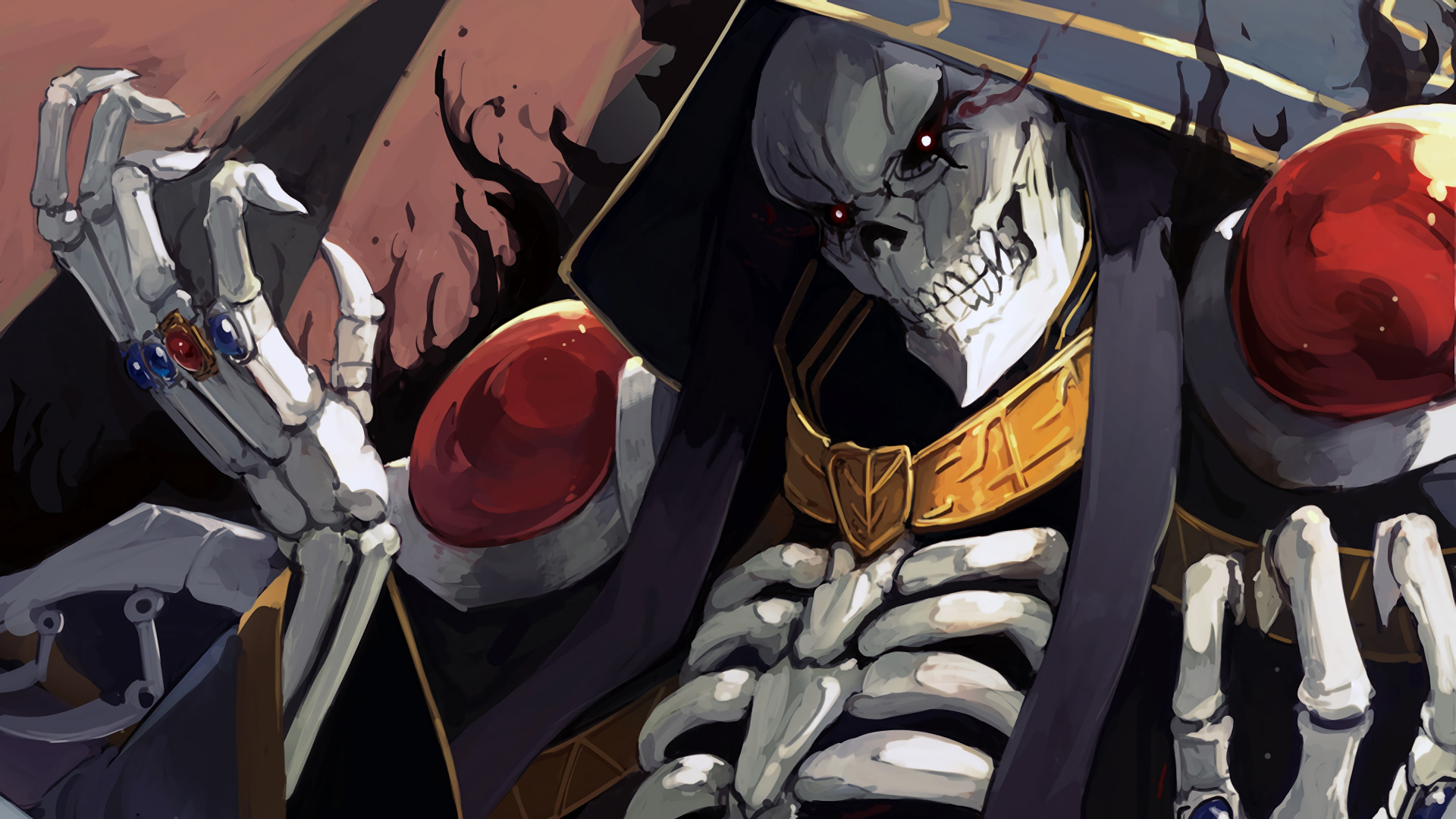 Desktop wallpaper: Anime, Ainz Ooal Gown 4K free download for PC. 926896