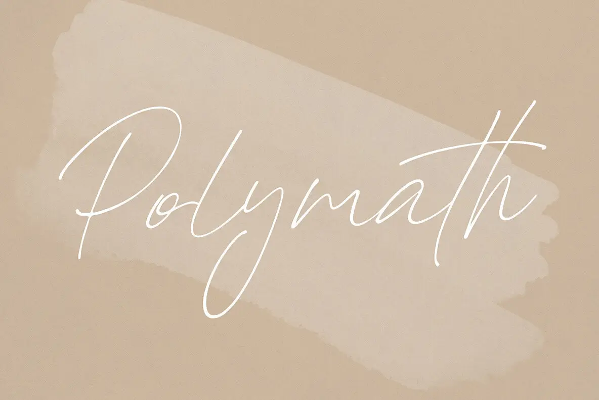 Polymath Font