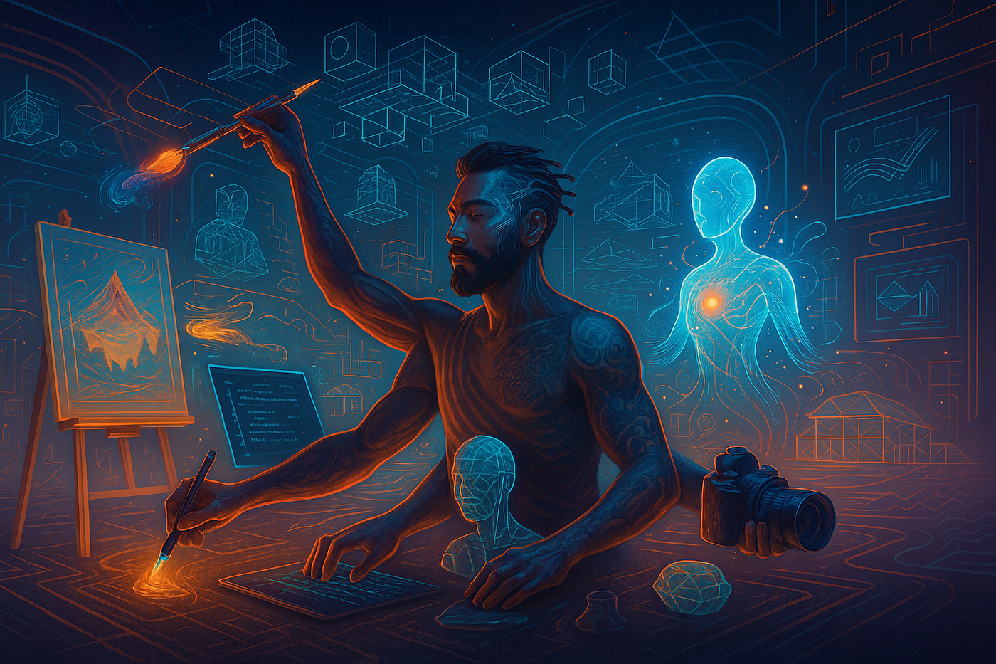 AI and the Rise of the Creative Polymath: How Tech Is Rewriting the Future of Work.