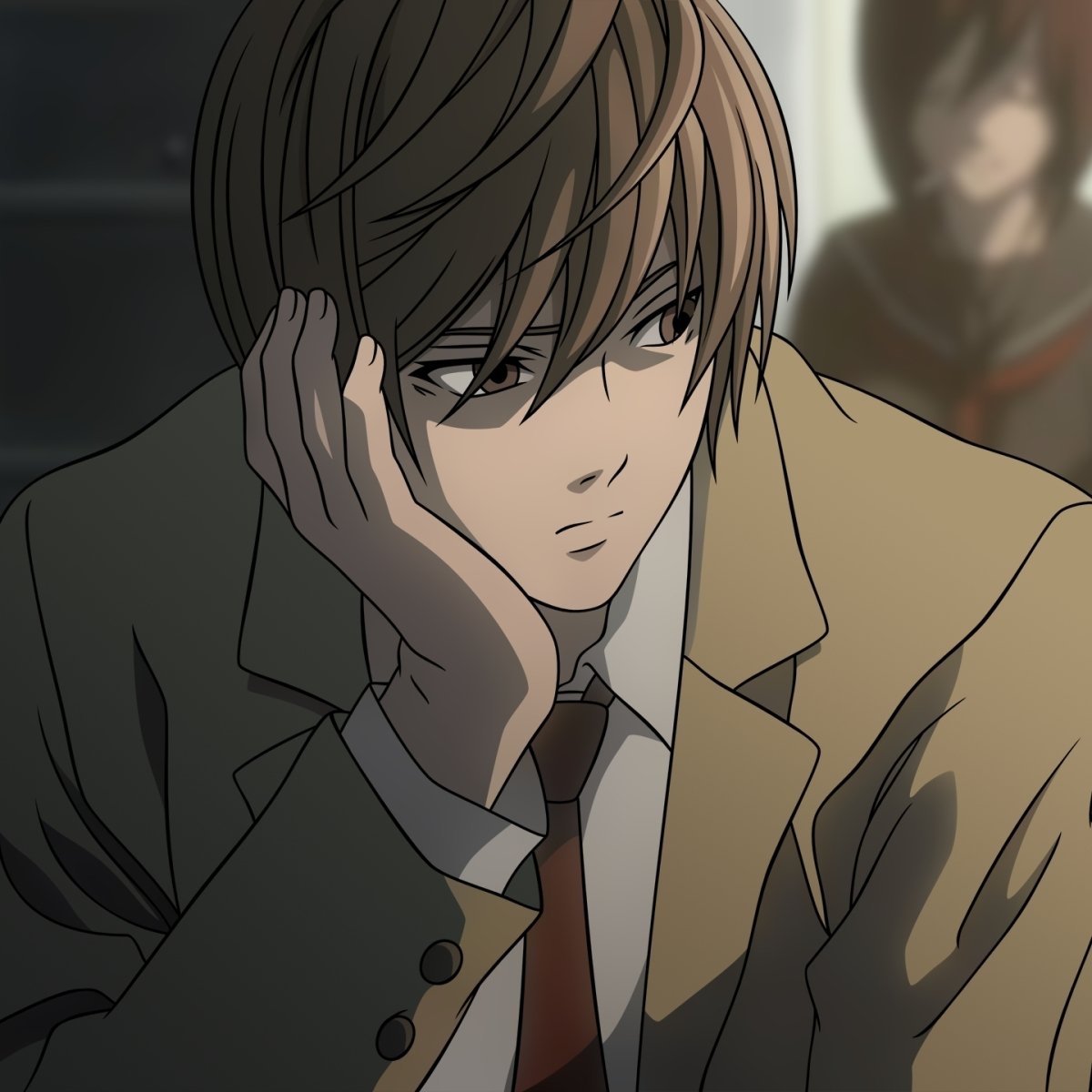 Download School Uniform Light Yagami Anime Death Note PFP