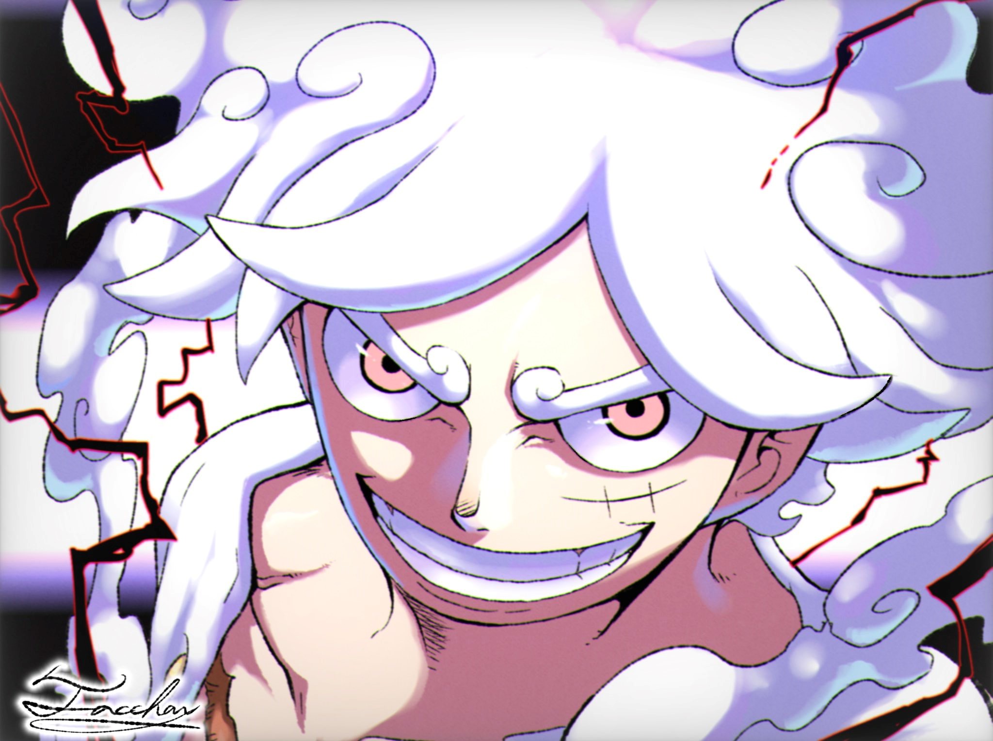 Download Gear 5 (One Piece) Monkey D. Luffy Anime One Piece HD Wallpaper