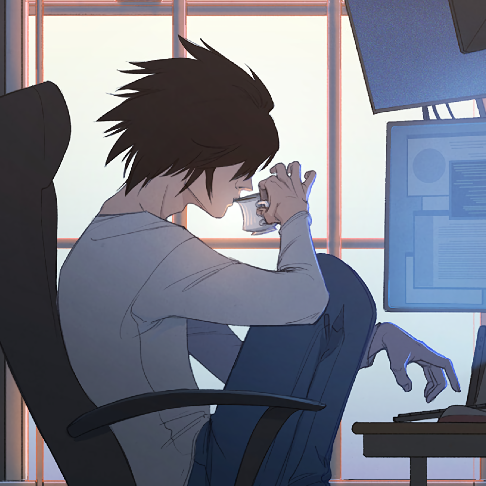 Download L (Death Note) Death Note Anime PFP