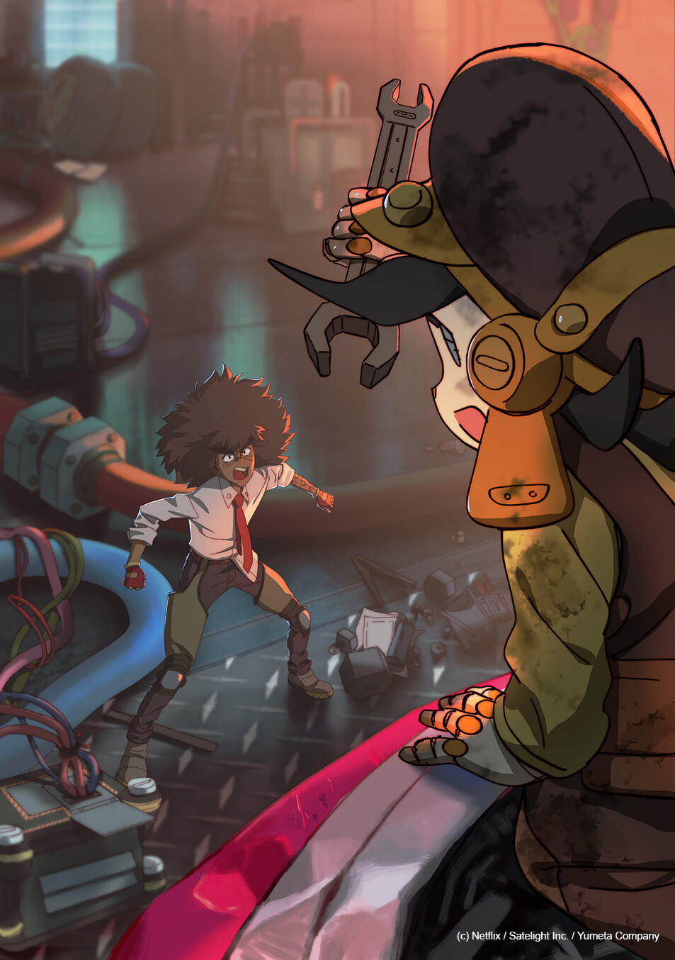 Cannon Busters ED Illustrations