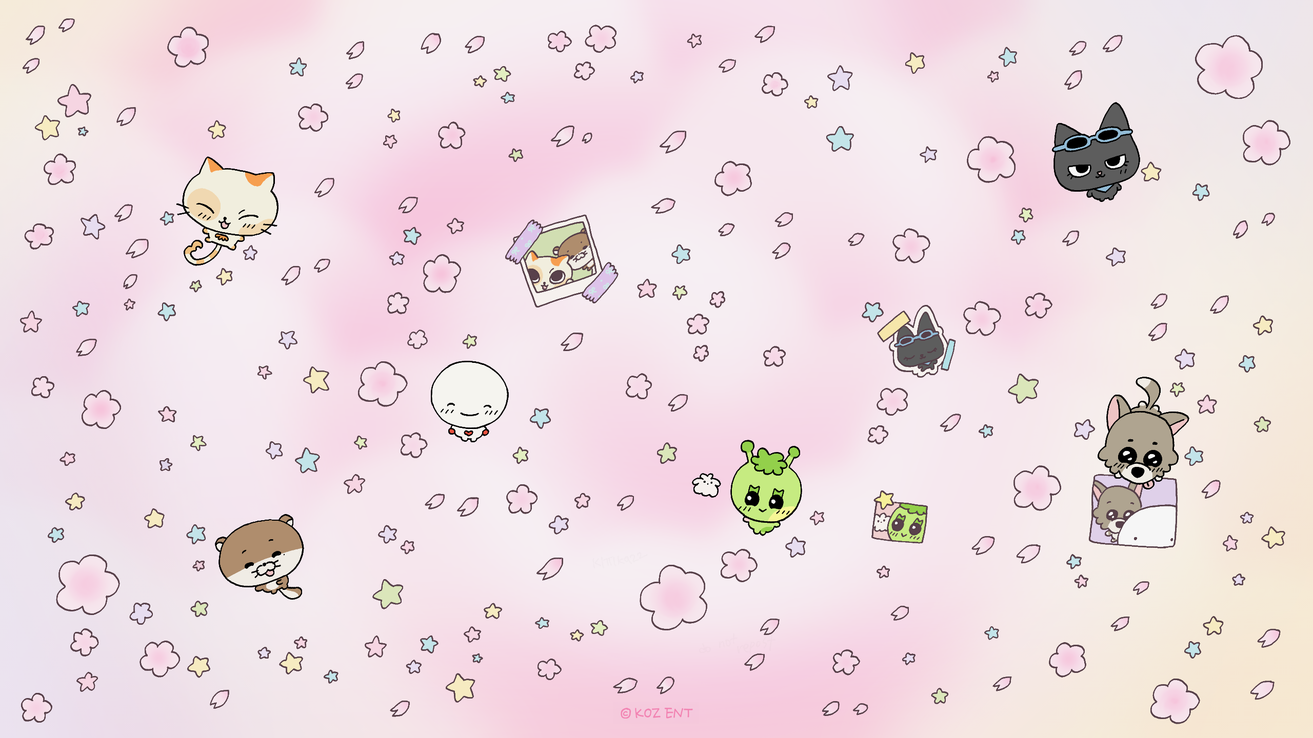 BBNEXDO Wallpaper Spring ver