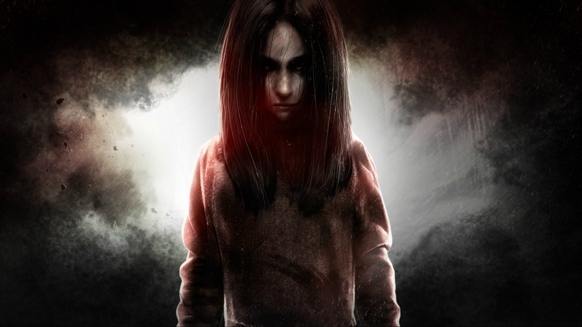 Wallpaper look, fear, game, madness, horror, F.E.A.R, obsessed for mobile and desktop, section игры, resolution 1920x1080