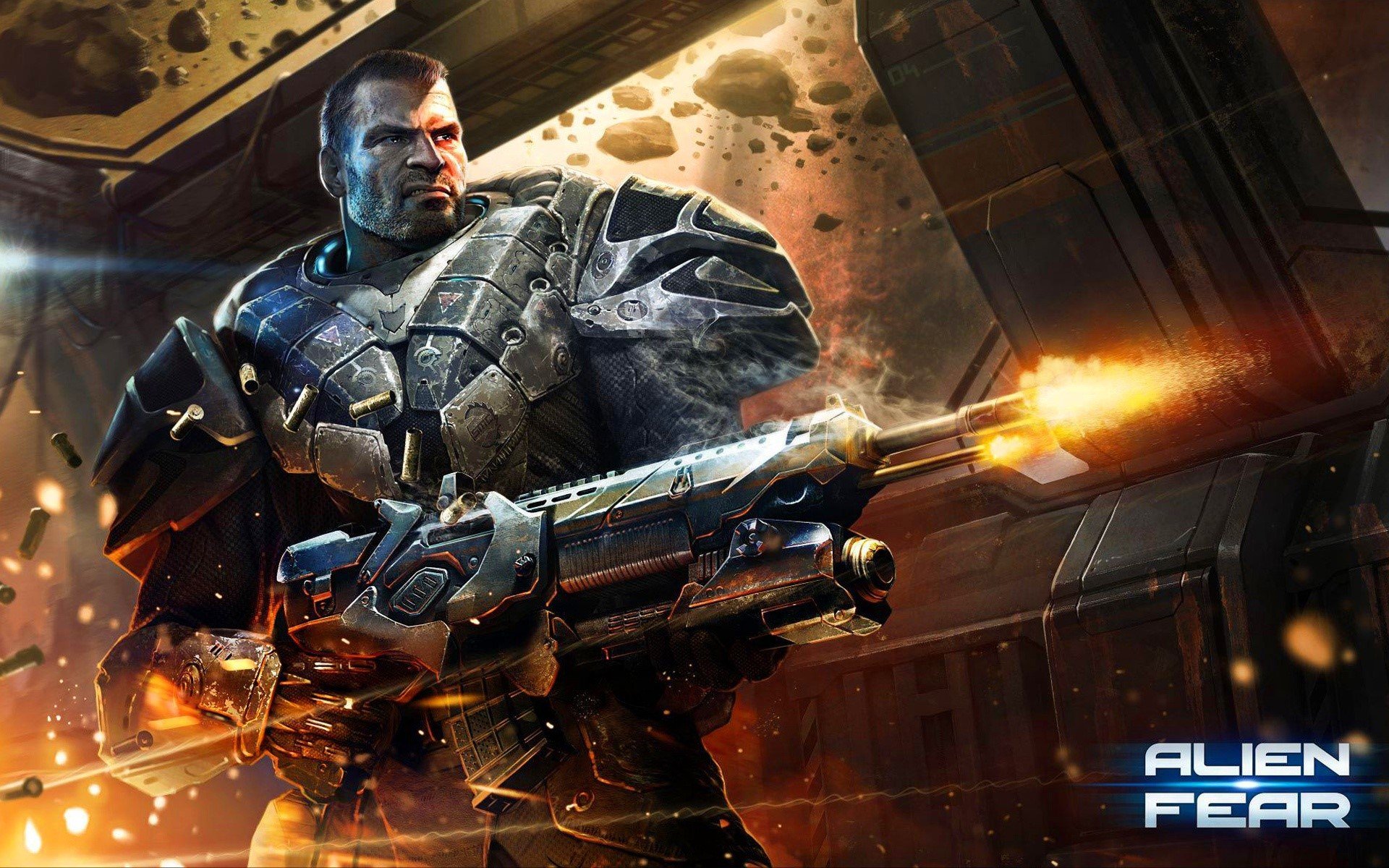 Alien fear game Wallpaper Full HD for Desktop