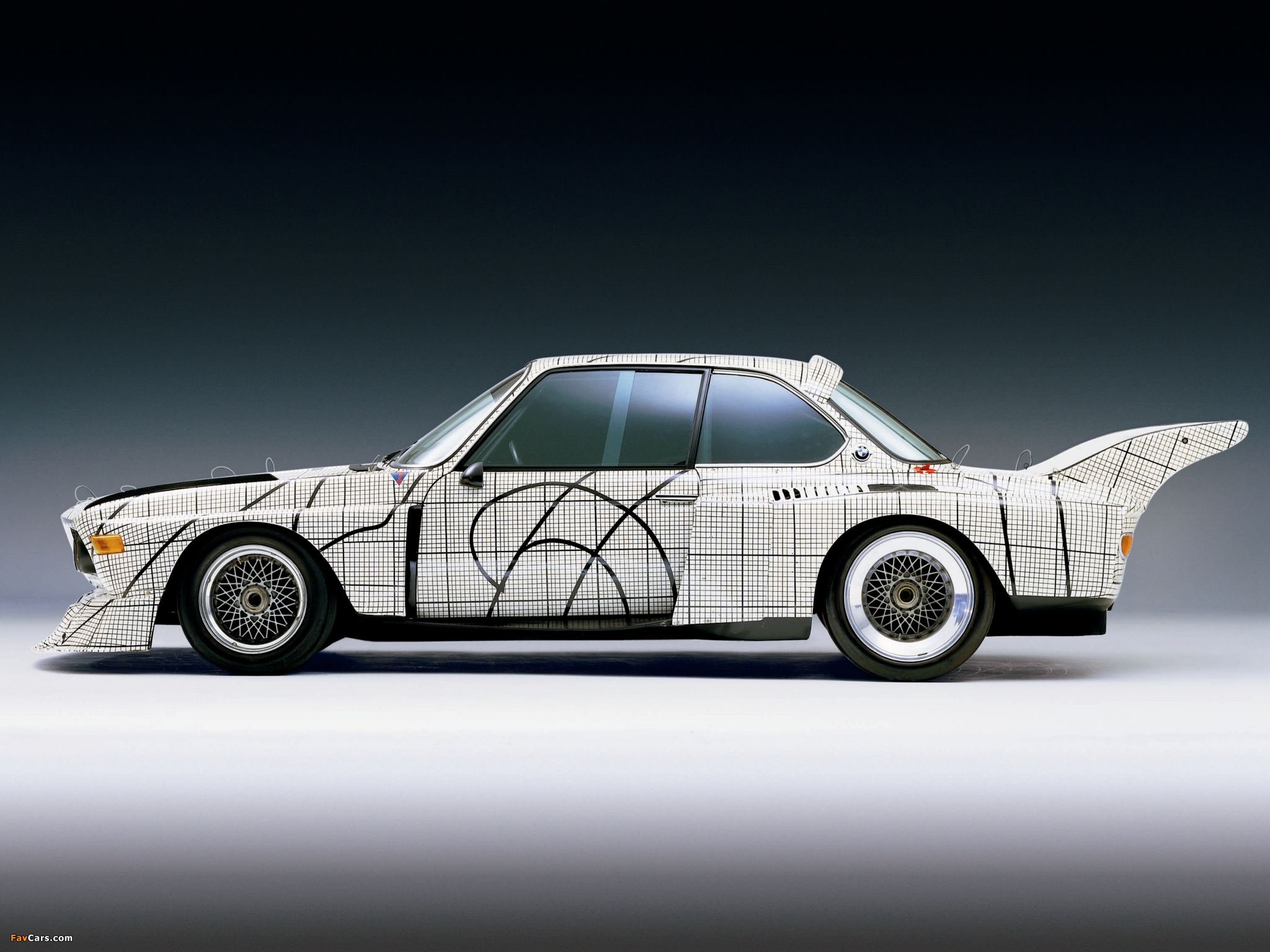 BMW 3.0 CSL Group 5 Art Car by Frank Stella (E9) 1976 wallpaper (2048x1536)