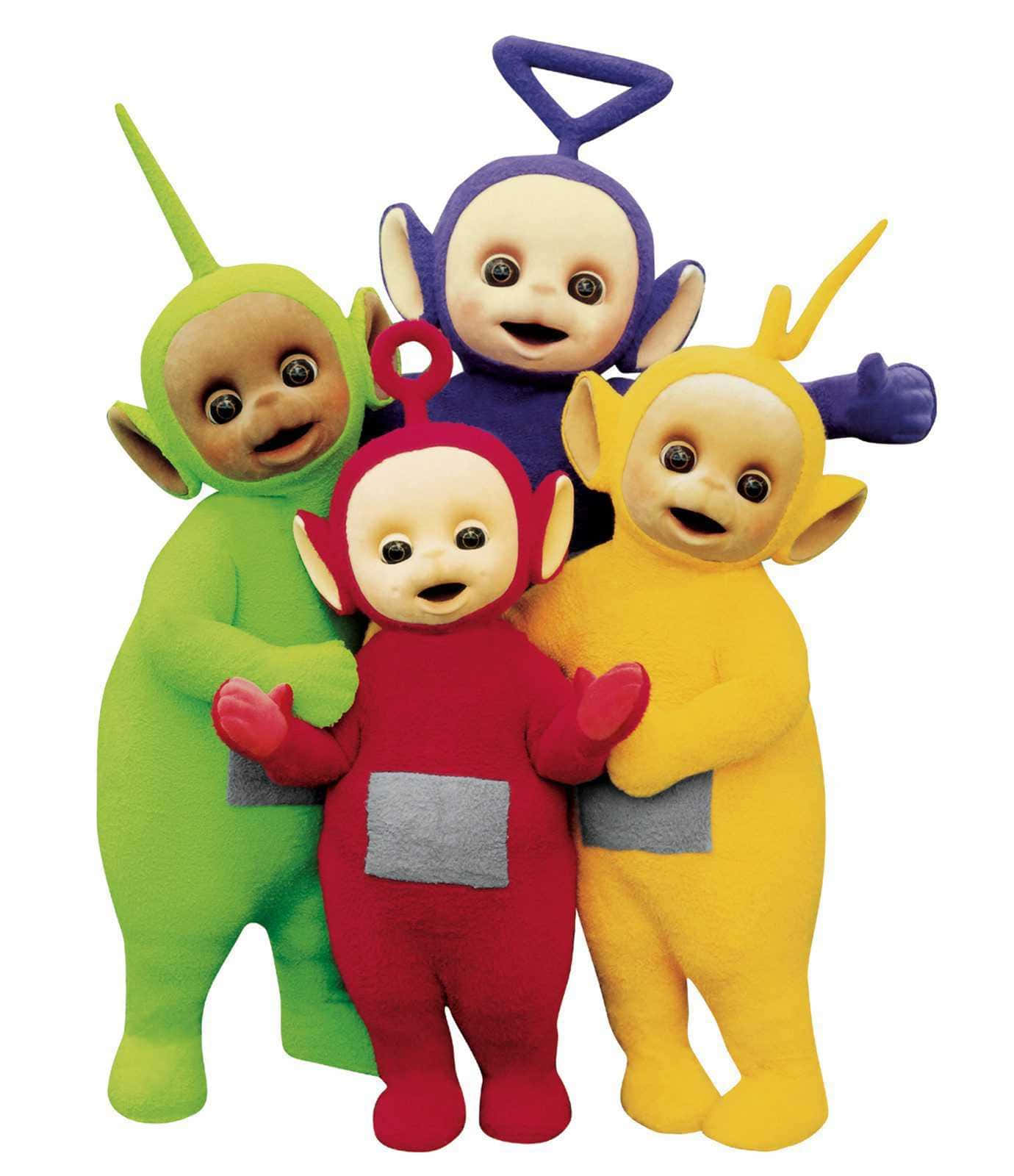 Download Teletubbies Group Of Colorful Characters