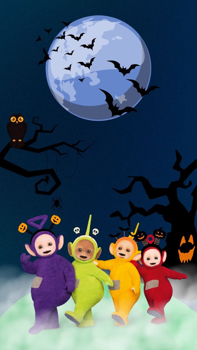 Teletubbies Halloween Wallpaper