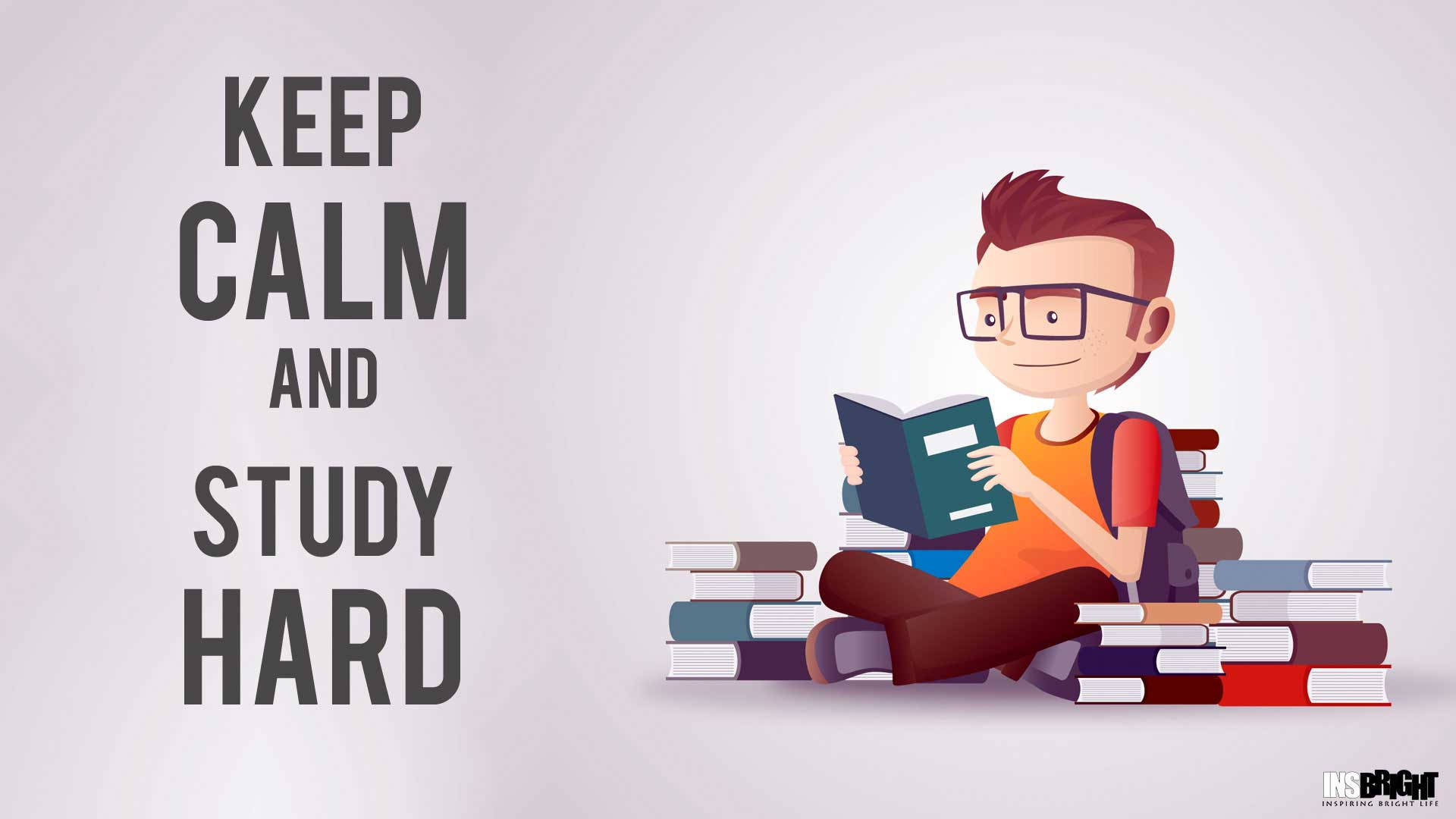 Download Keep Calm While Studying Wallpaper