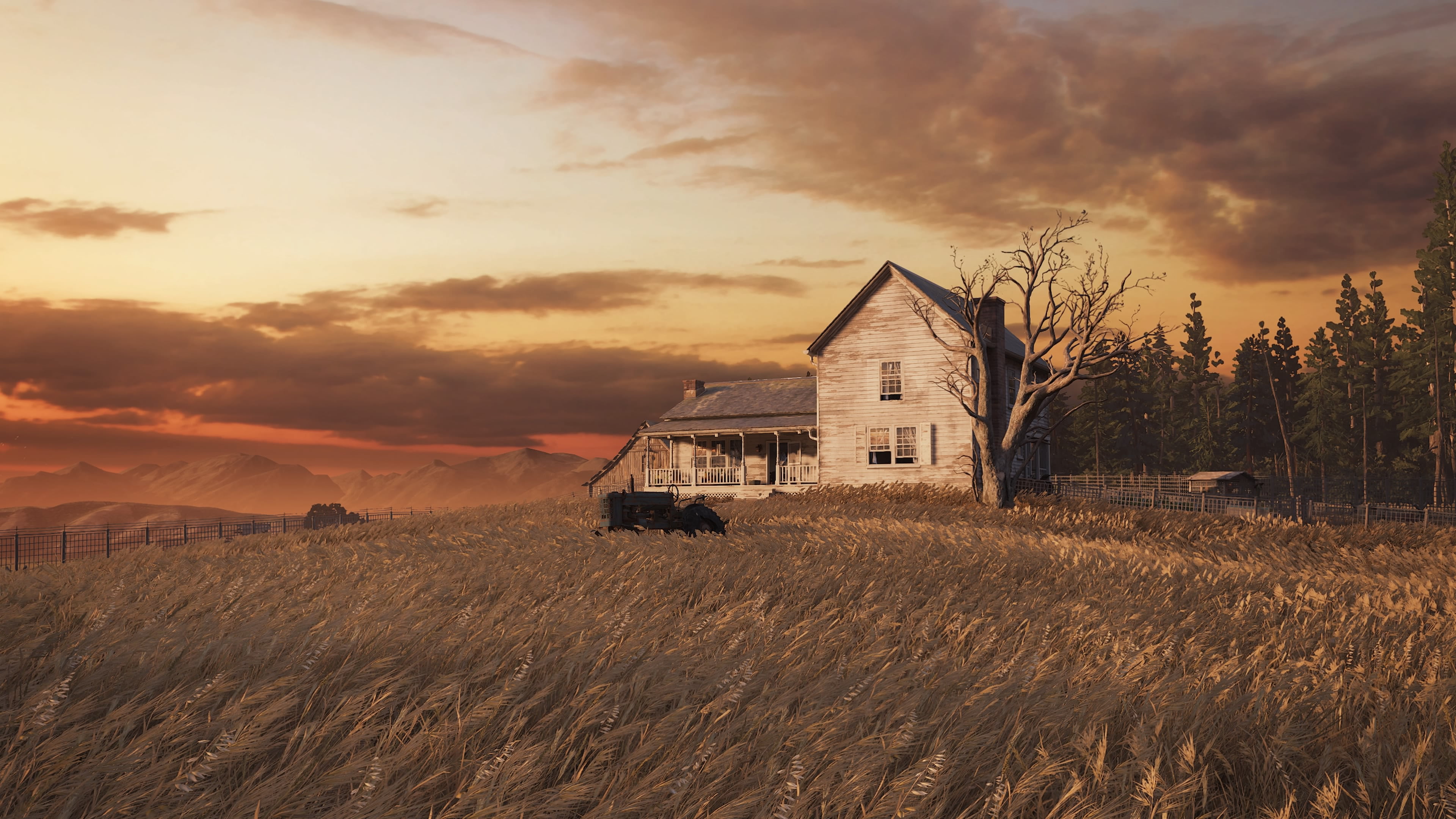 The best from The Last of Us: Part two. The game is just incredibly beautiful
