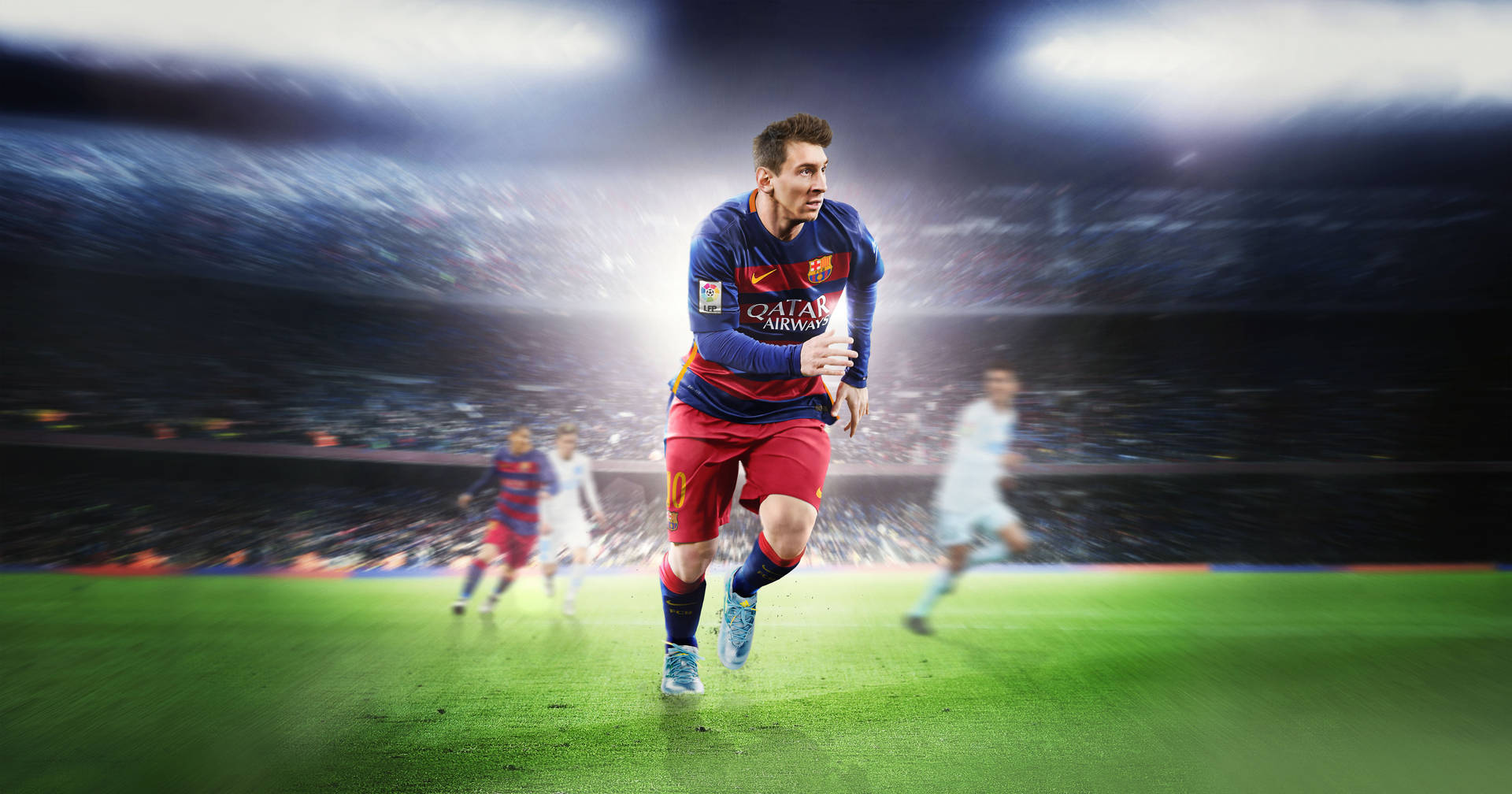 Download Run Messi 4k Ultra HD Wallpaper