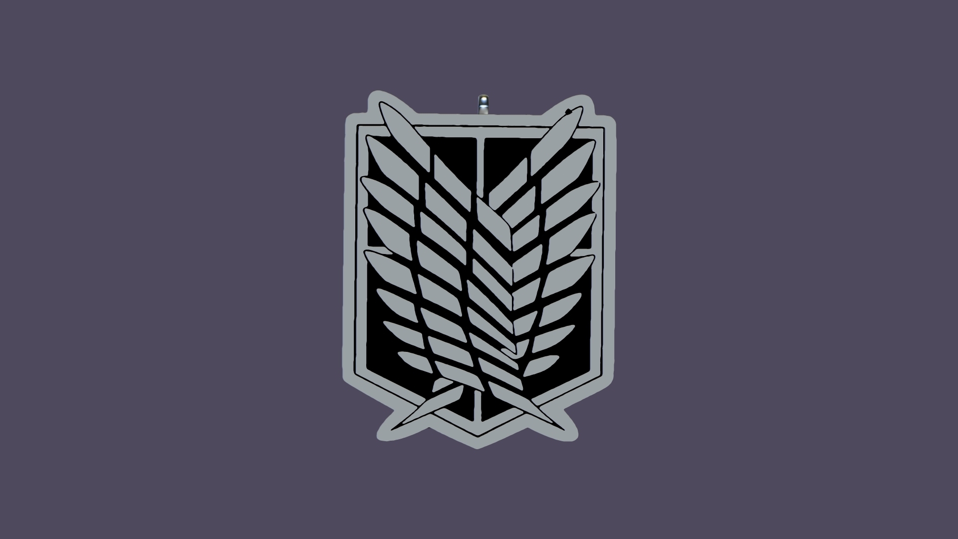 Attack On Titan Stationary Guard Wallpaper Attack On Titan Flag 3x5ft Survey Corps Anime Banner, Premium