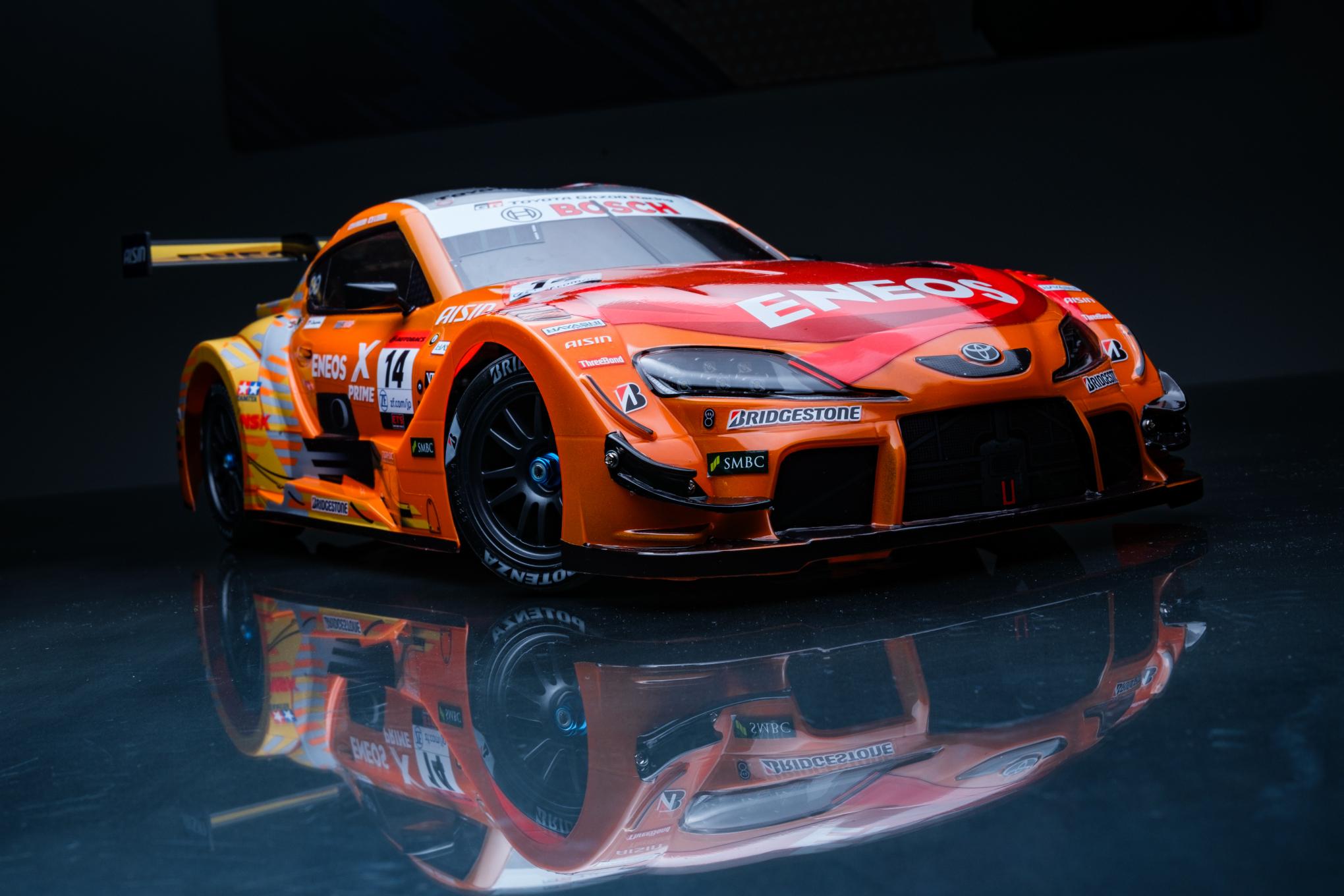 Freshly painted & detailed Eneos X prime Supra