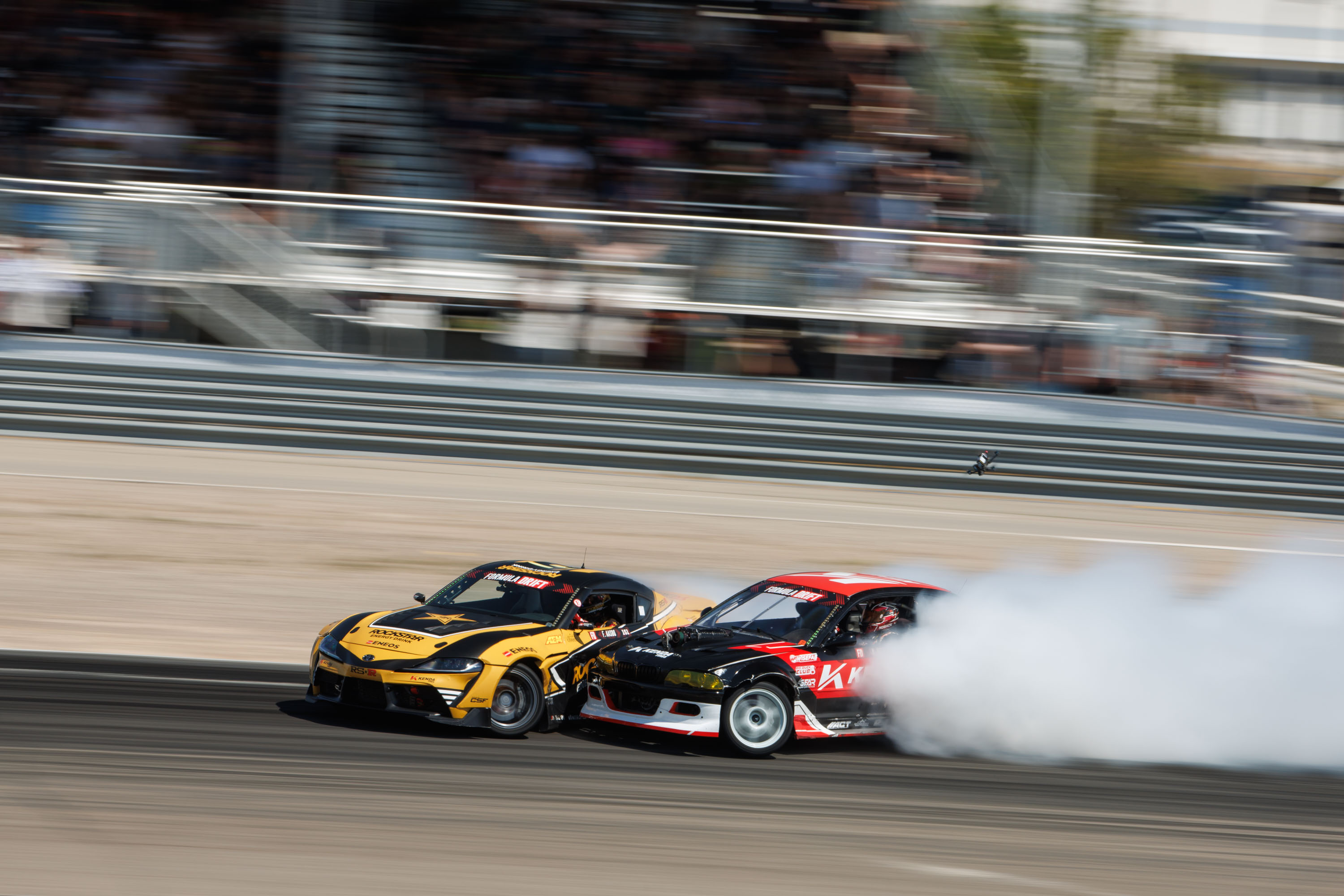 ENEOS Motor Oil - #TeamENEOS faced another challenging round at #FDSLC but remain determined to finish the 2025 season strong. #ENEOS #FormulaDrift #FormulaD #FealRaceTeam #FredricAasbo #Drifting