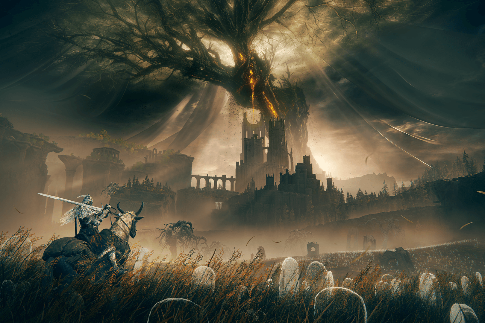 Elden Ring map. Image, size, fast travel & how to summon horse