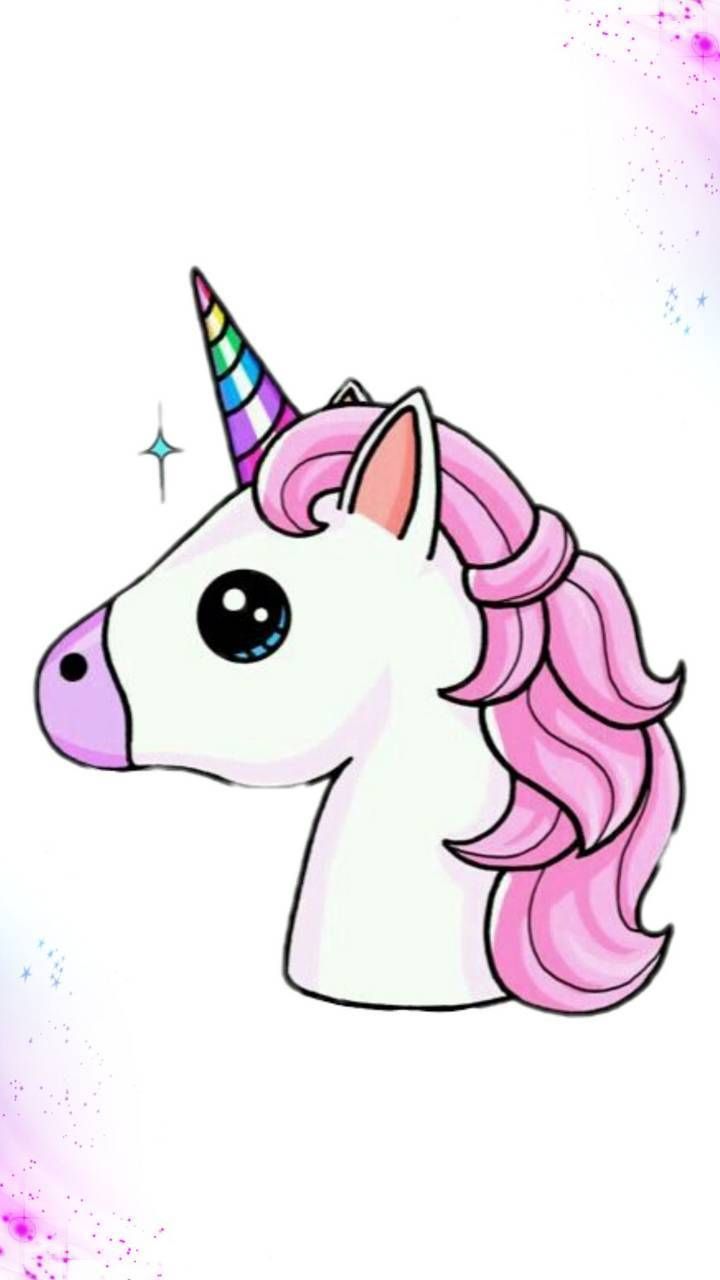 White Unicorn wallpaper