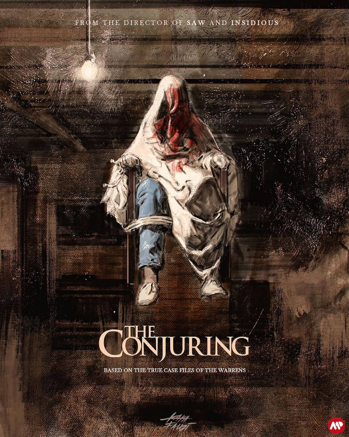Download The Conjuring Possessed Floating Art Poster Wallpaper