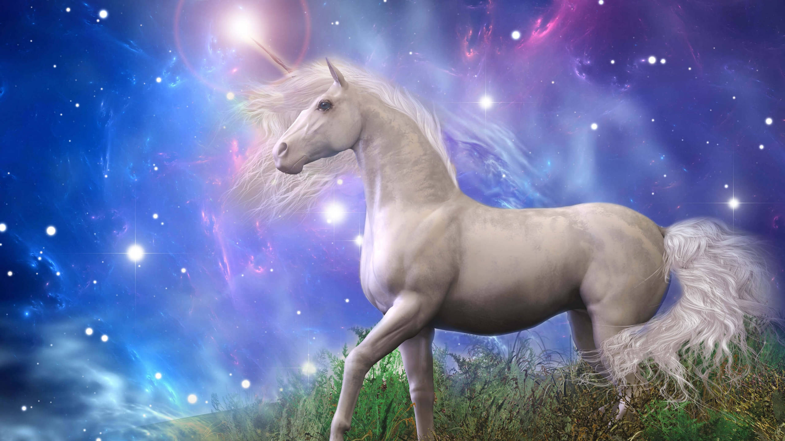 Galaxy Unicorn Wallpaper
