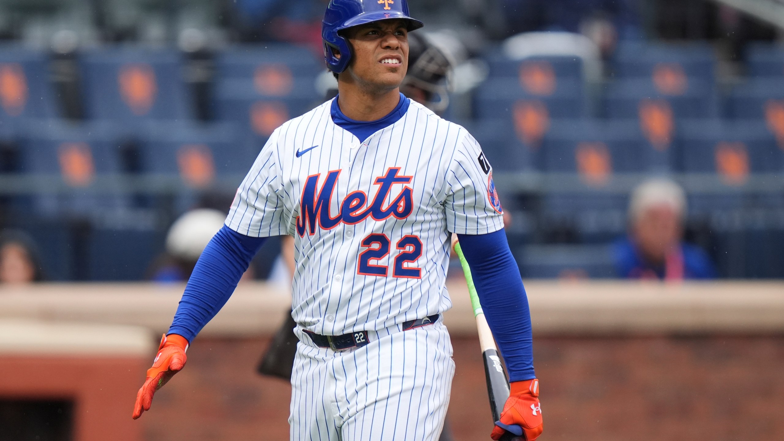 Soto falls deeper into slump with another hitless game in Mets' loss