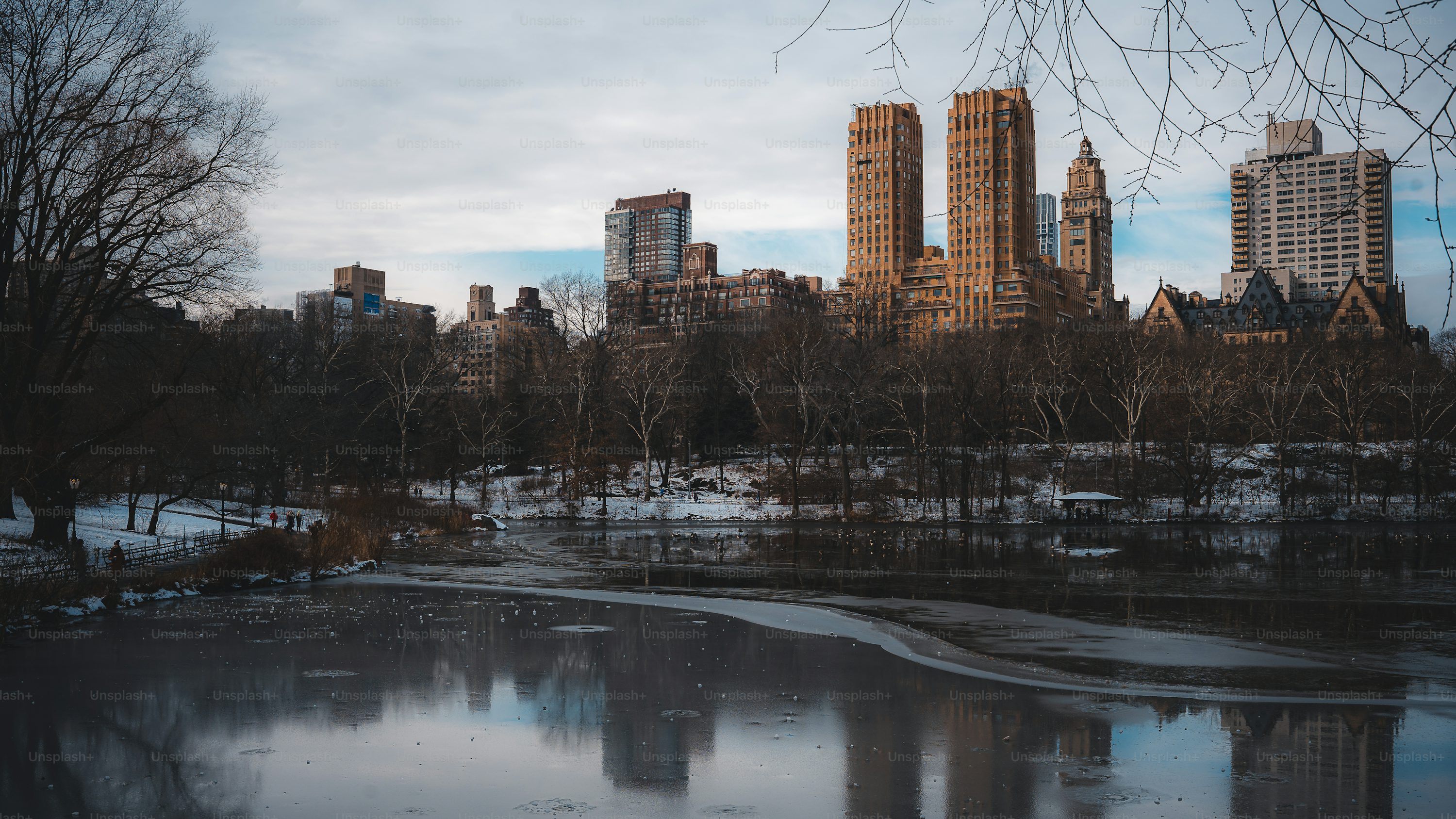 New York City Winter Picture. Download Free Image