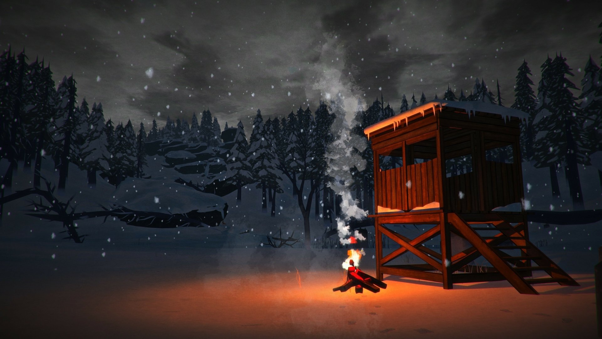 Download Snow Bonfire Video Game The Long Dark 4k Ultra HD Wallpaper