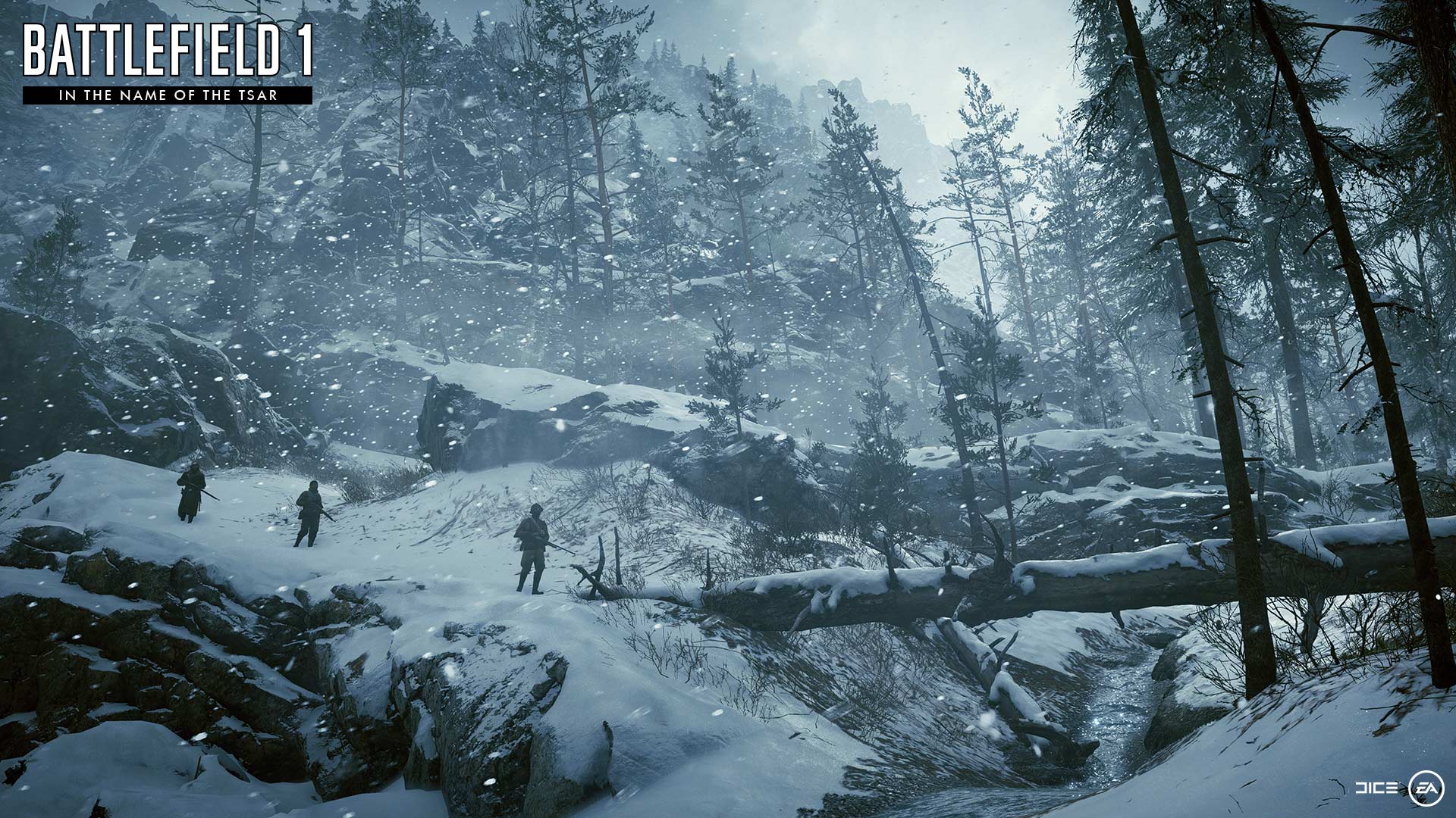 Desktop wallpaper: Battlefield 1, Video Game, Winter, World War I, Battlefield 4K free download for PC. 462761