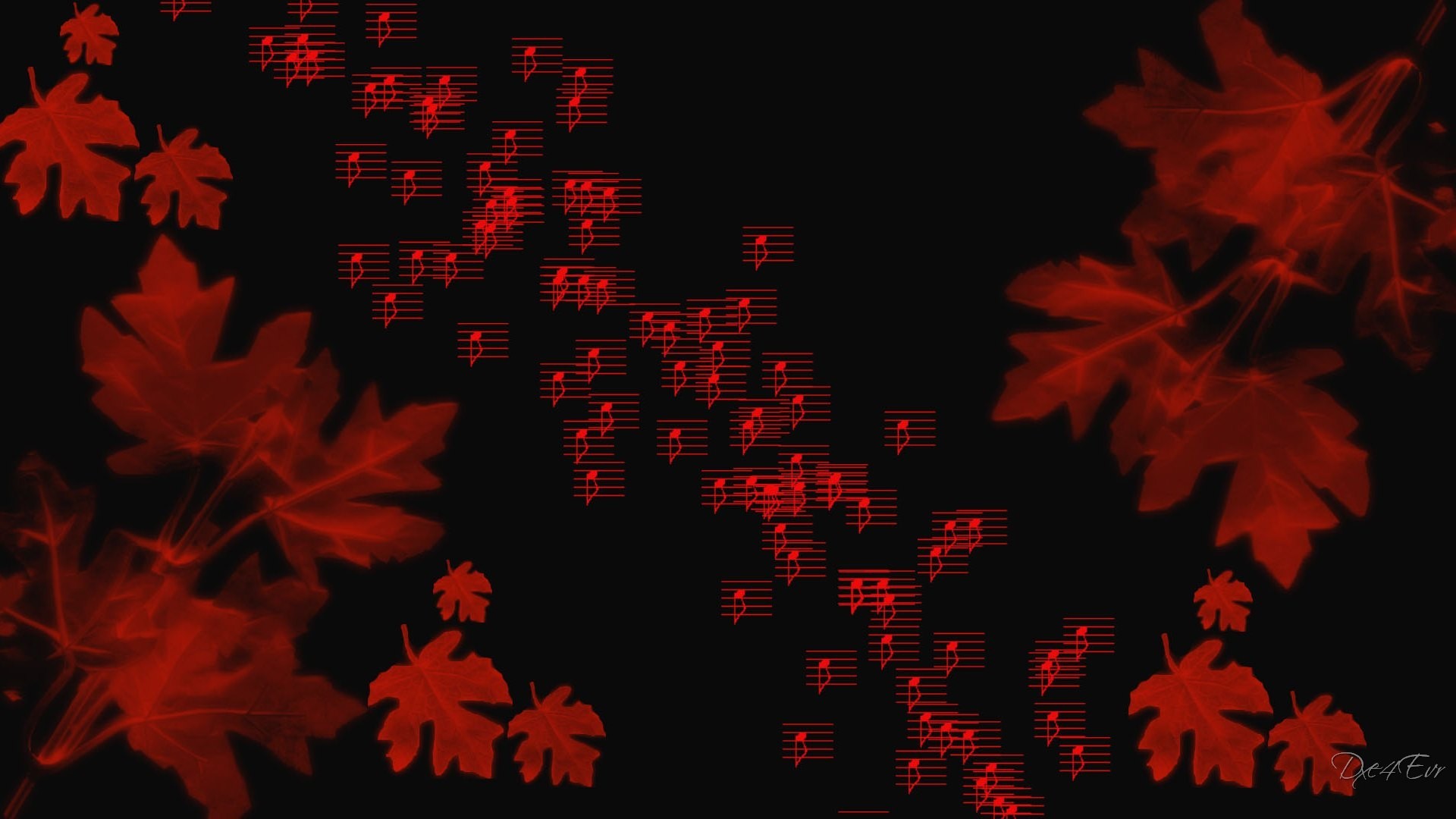 Abstract Fall Wallpaper