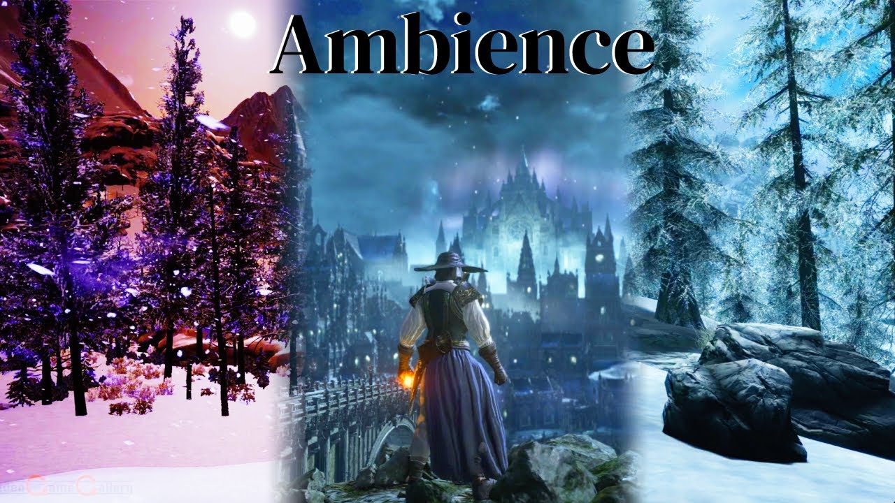 Winter Scenes in Video Games ❄️ Winter Ambience