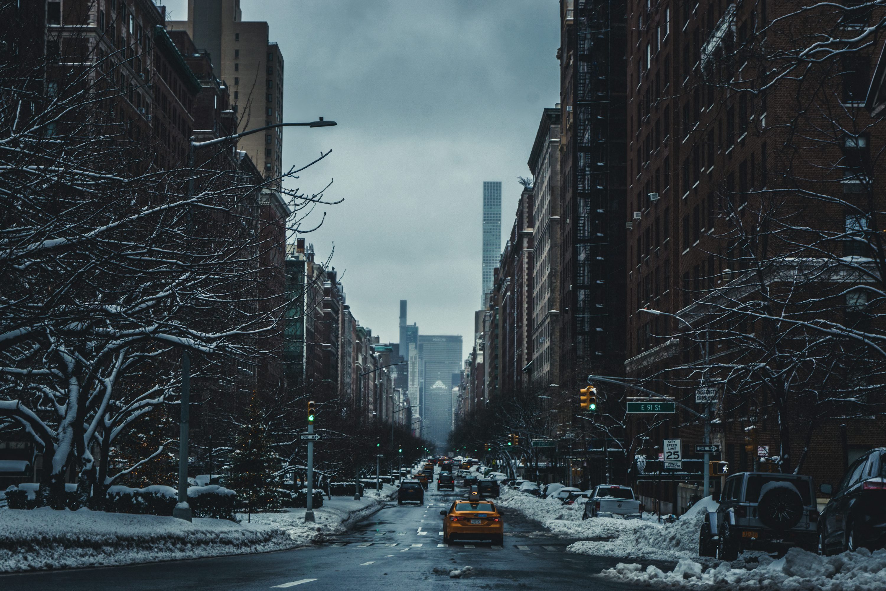 New York Snow Picture [HD]. Download Free Image