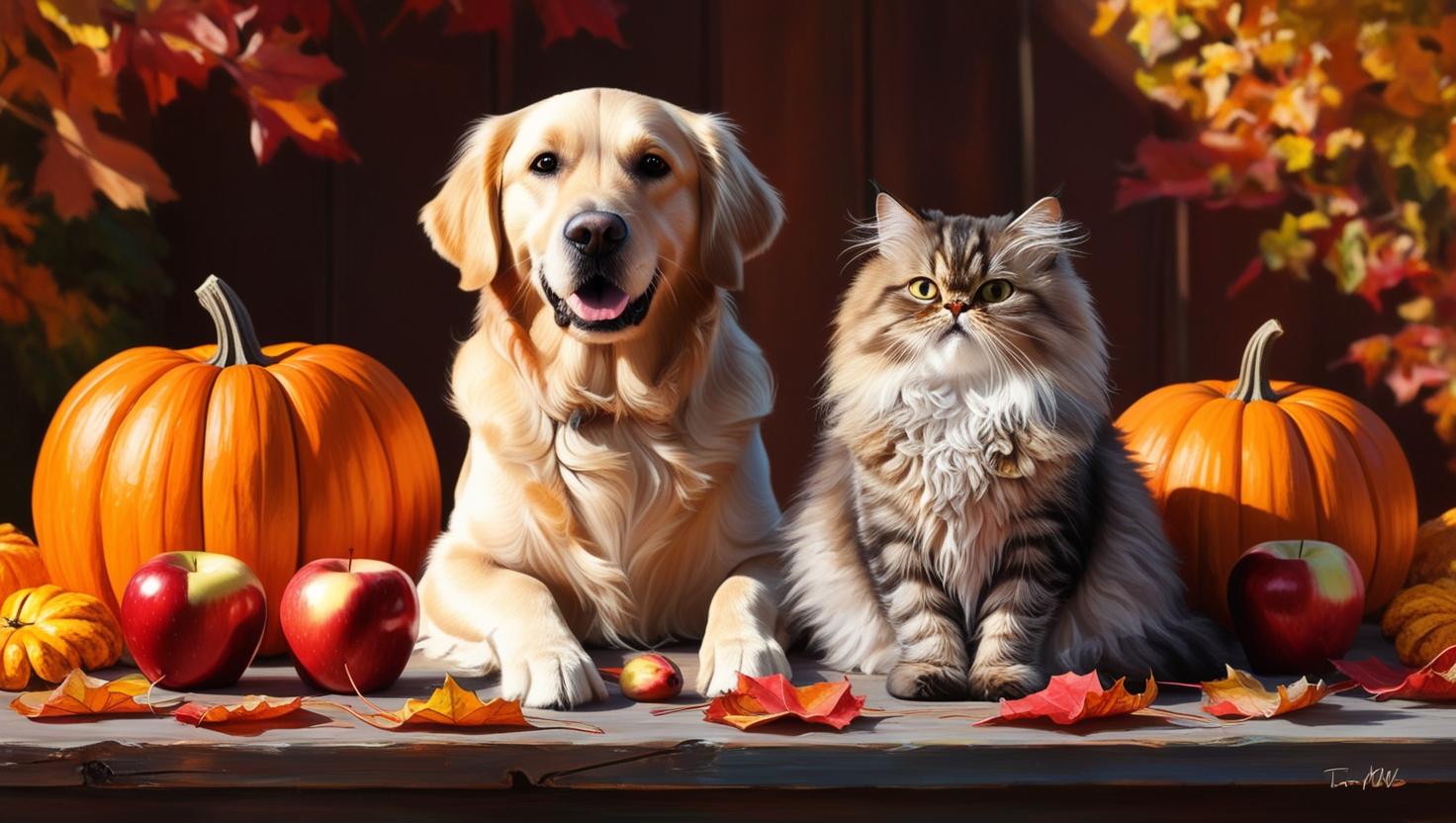 The Benefits of Pumpkin and Apple for Dogs and Cats