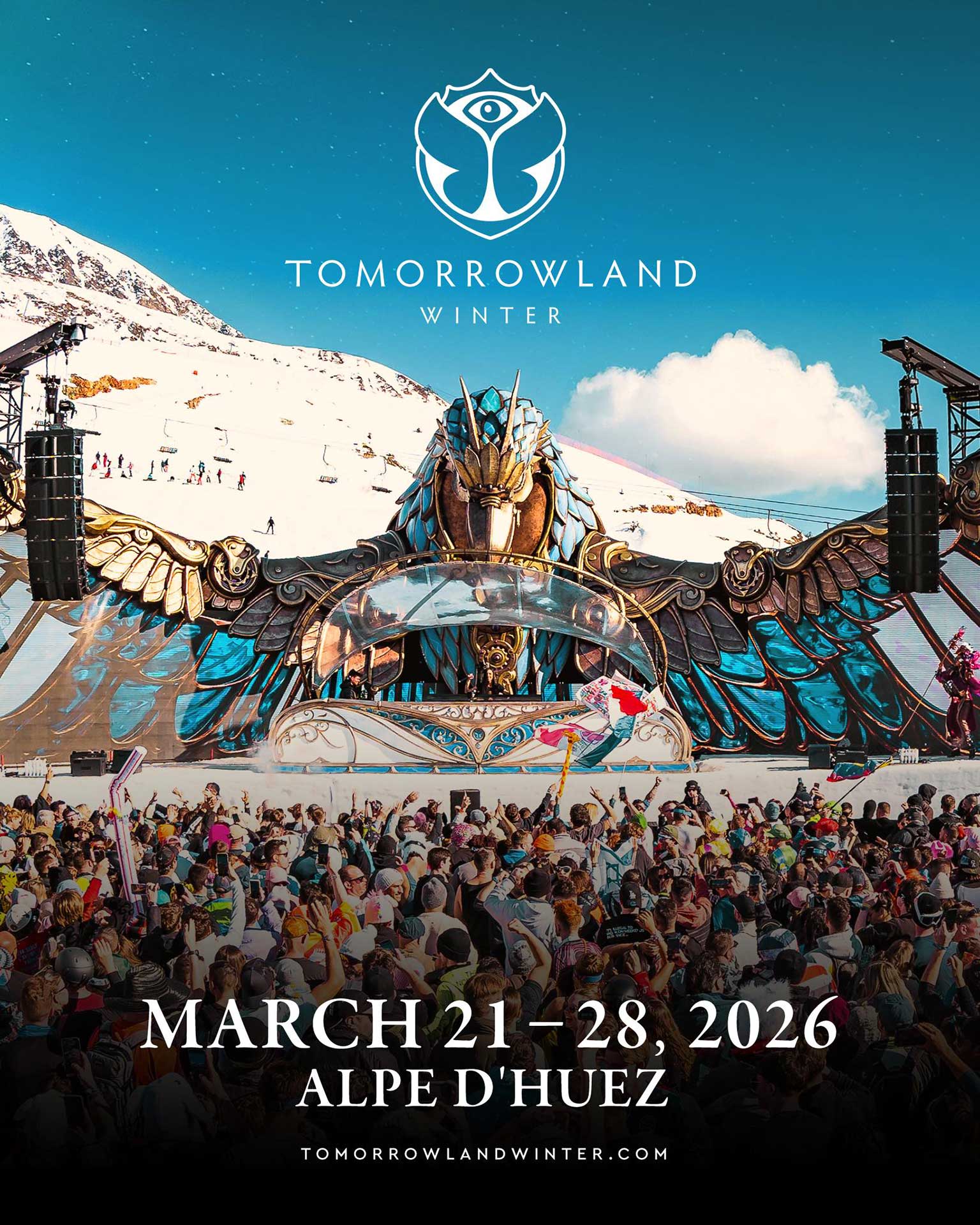 Tomorrowland Winter d'Huez. Alpe d'Huez