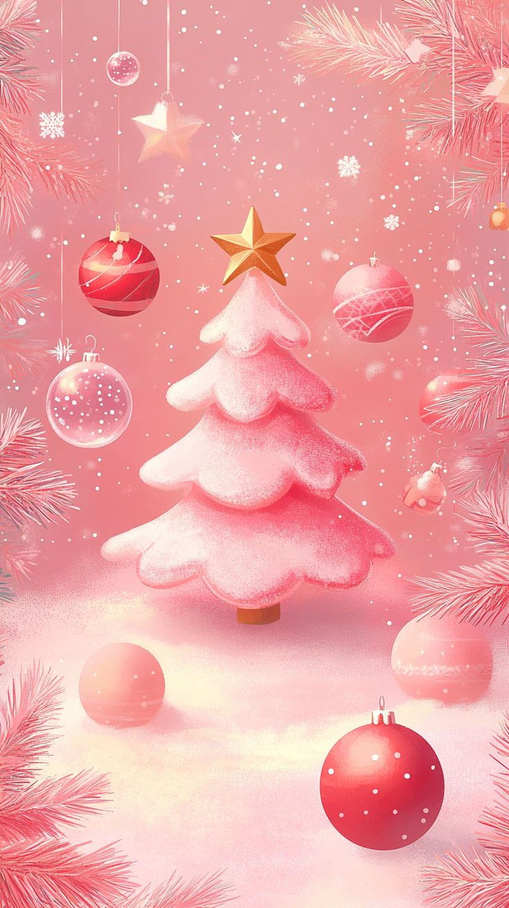 Winter Wonderland Christmas Wallpaper for iPhone