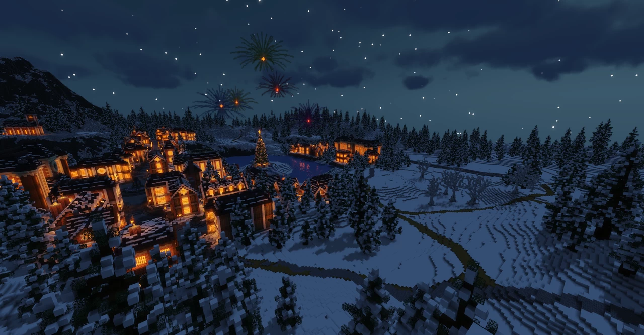 Dymshire Winter Village (FBC) Minecraft Map