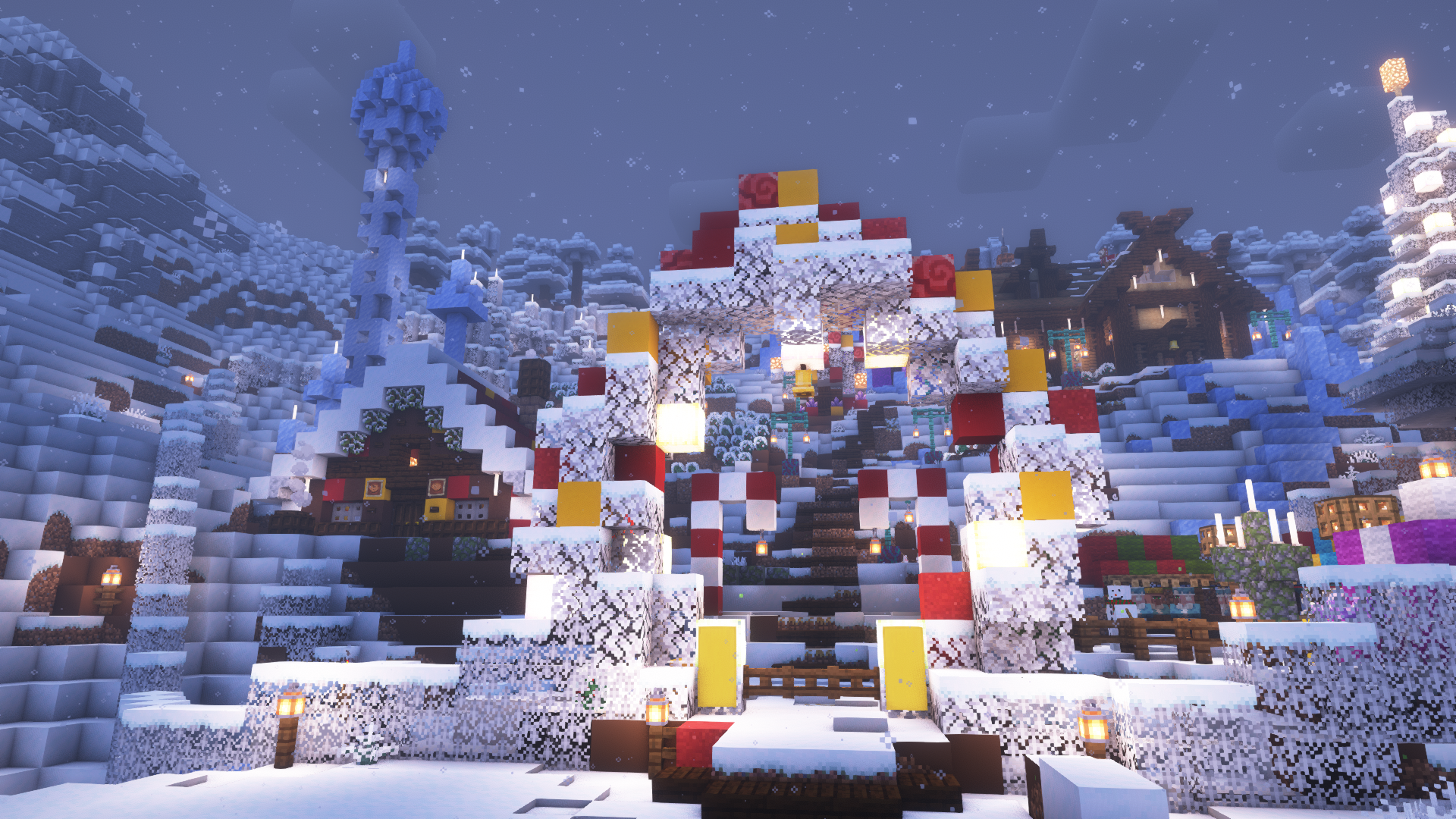 In preparation for the holiday season I've build this cosy winter retreat in my Minecraft Hardcore world!