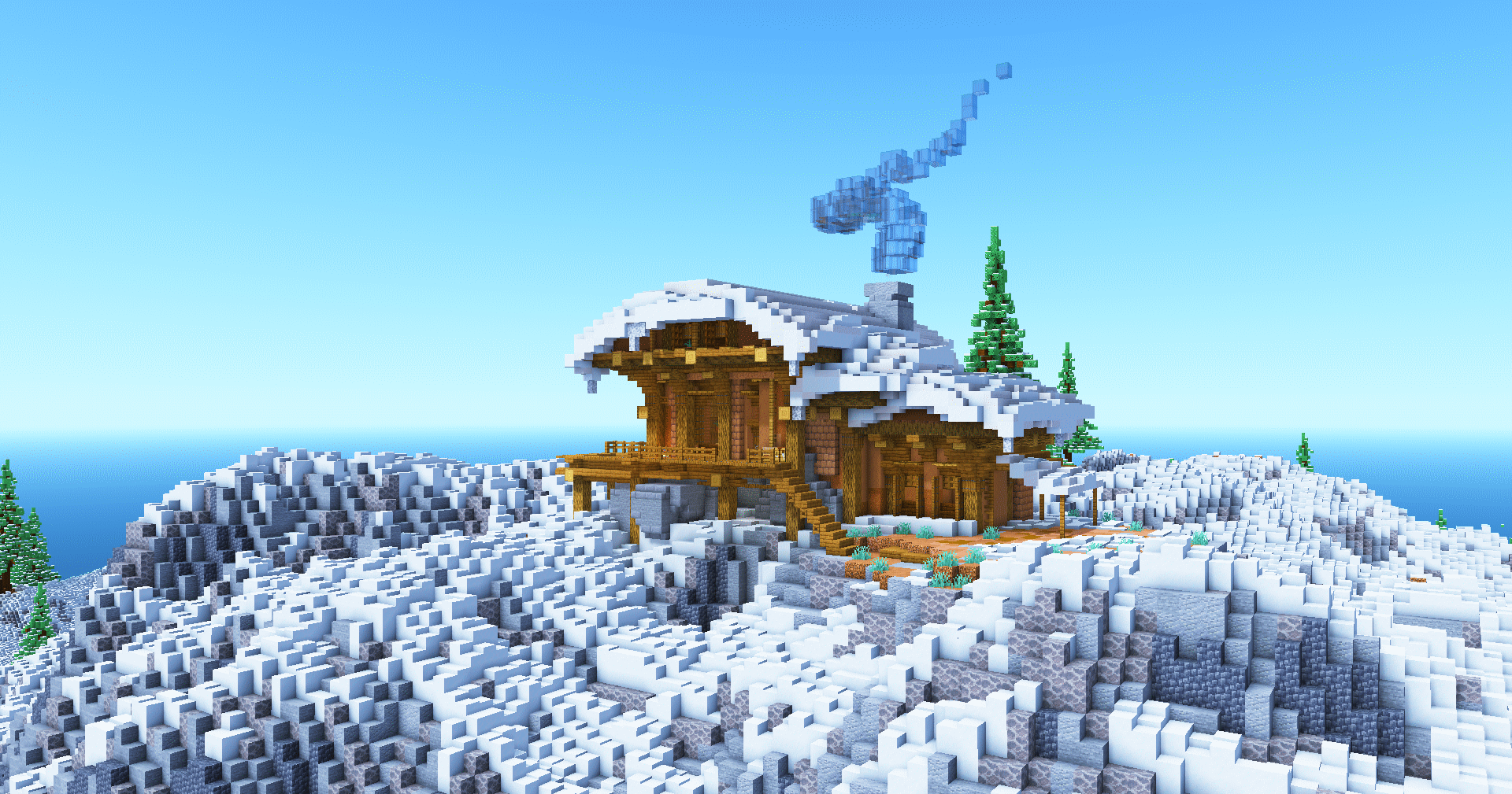Winter Wonderland Survival Island Charliecustard Builds