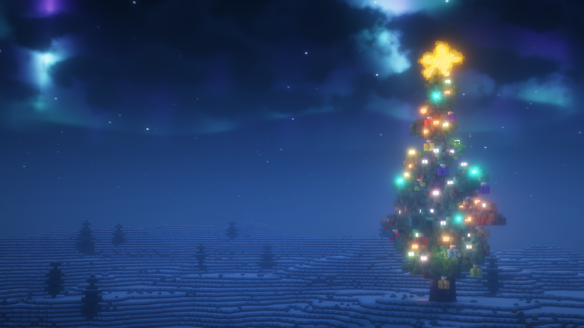 Christmas Wallpaper I Made!!